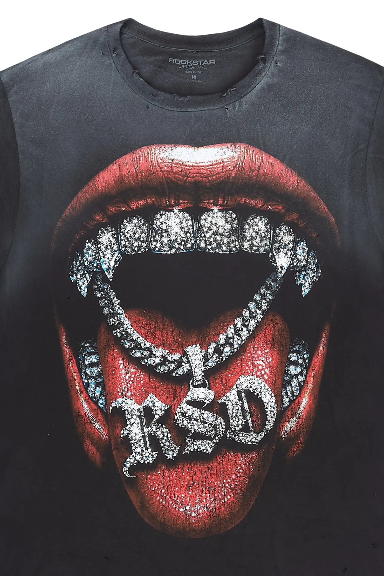 Noctis Black Oversized Graphic T-Shirt