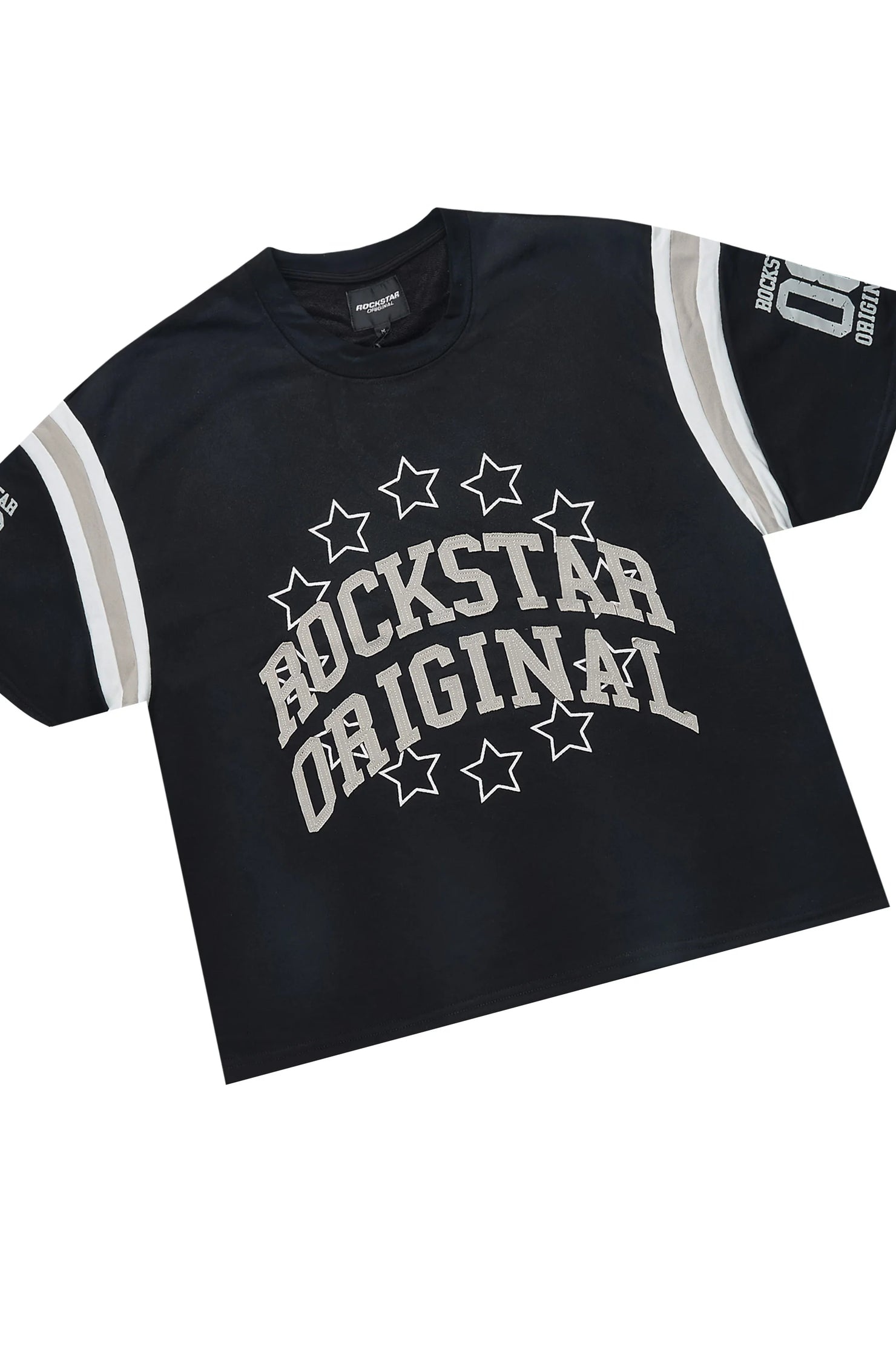 Boe Black T-Shirt/Short Set