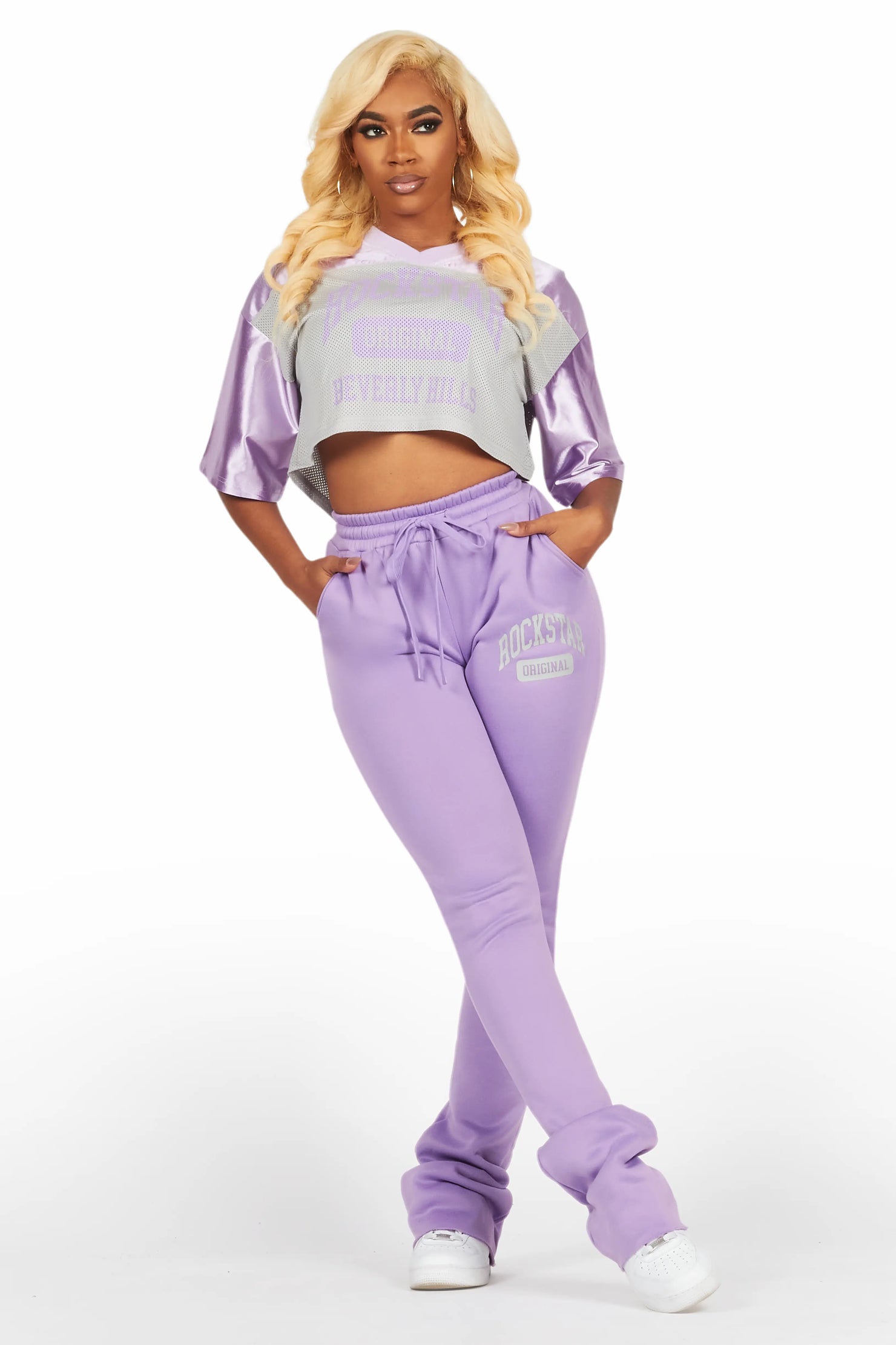 Tamarra Grey/Purple Jersey Trackset