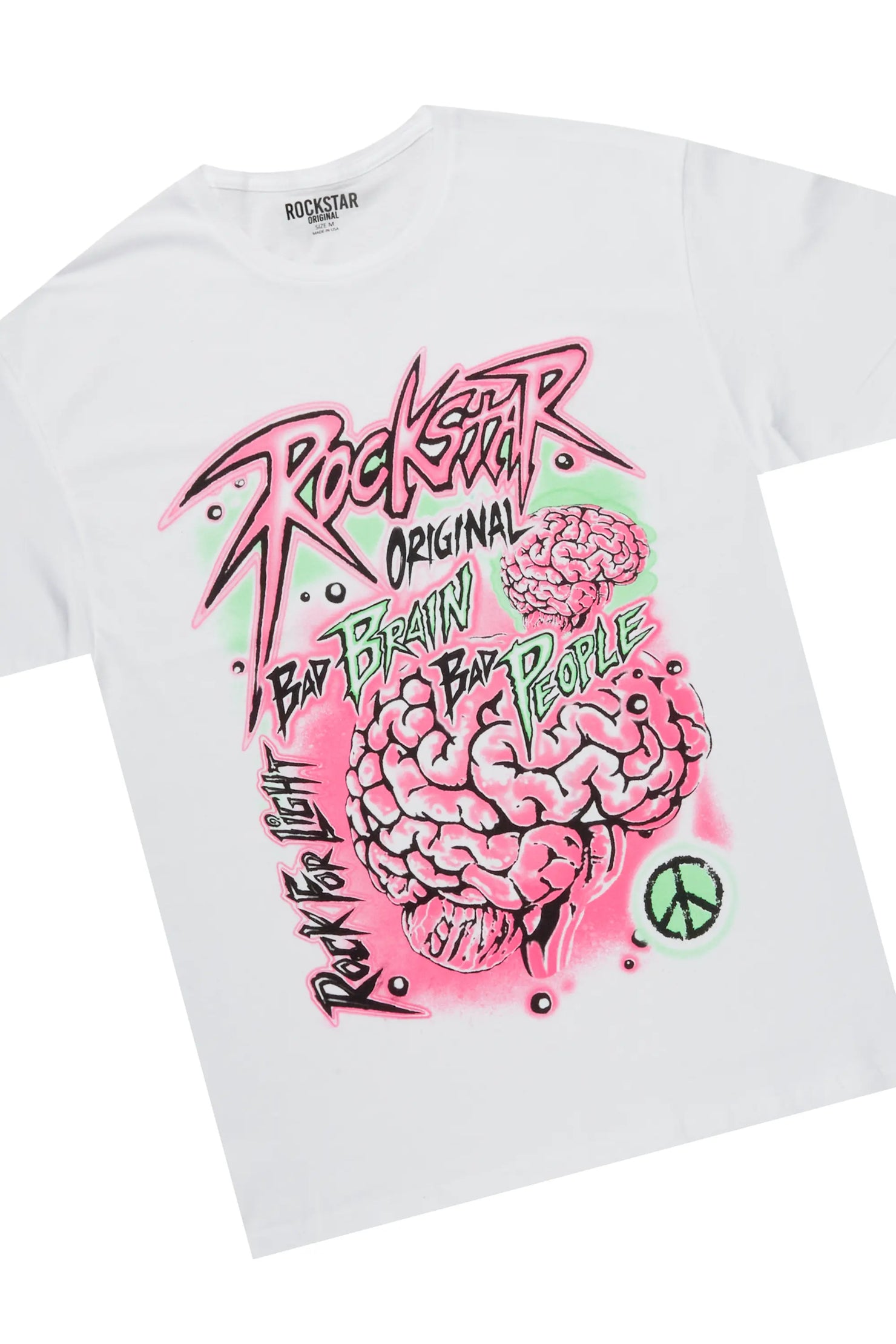 Braindead Purple/White T-Shirt/Super Stacked Track Set