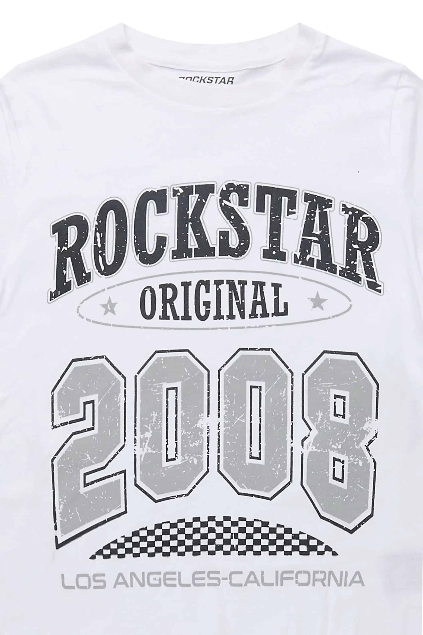 Boys Jaren 2.0 White/Black Graphic T-Shirt