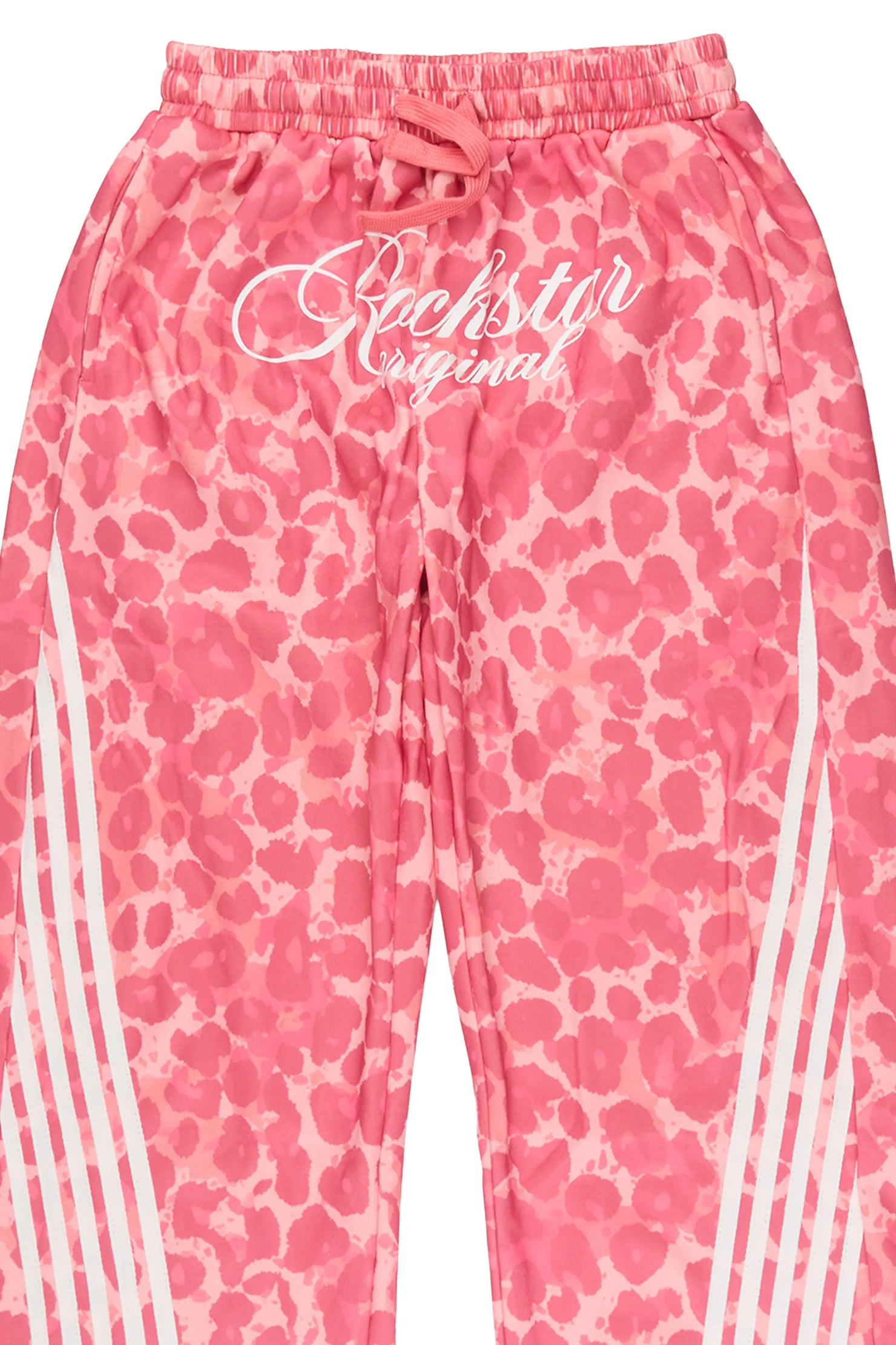 Girls Aerialla Pink/Cheetah Super Baggy Track Pant