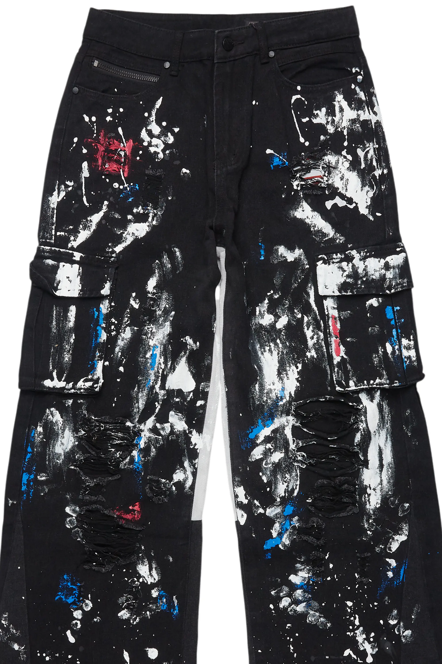 Dallin Black Painter Baggy Cargo Jean