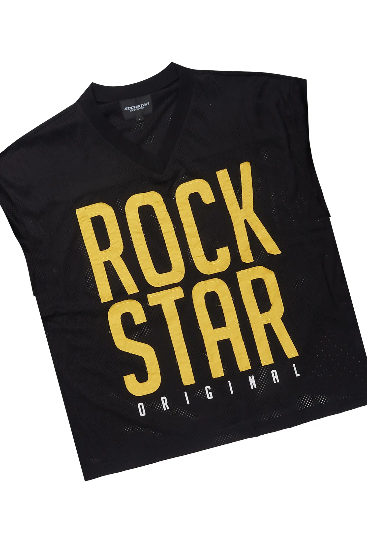 Climi Black Cut Sleeve T-Shirt/Short Set