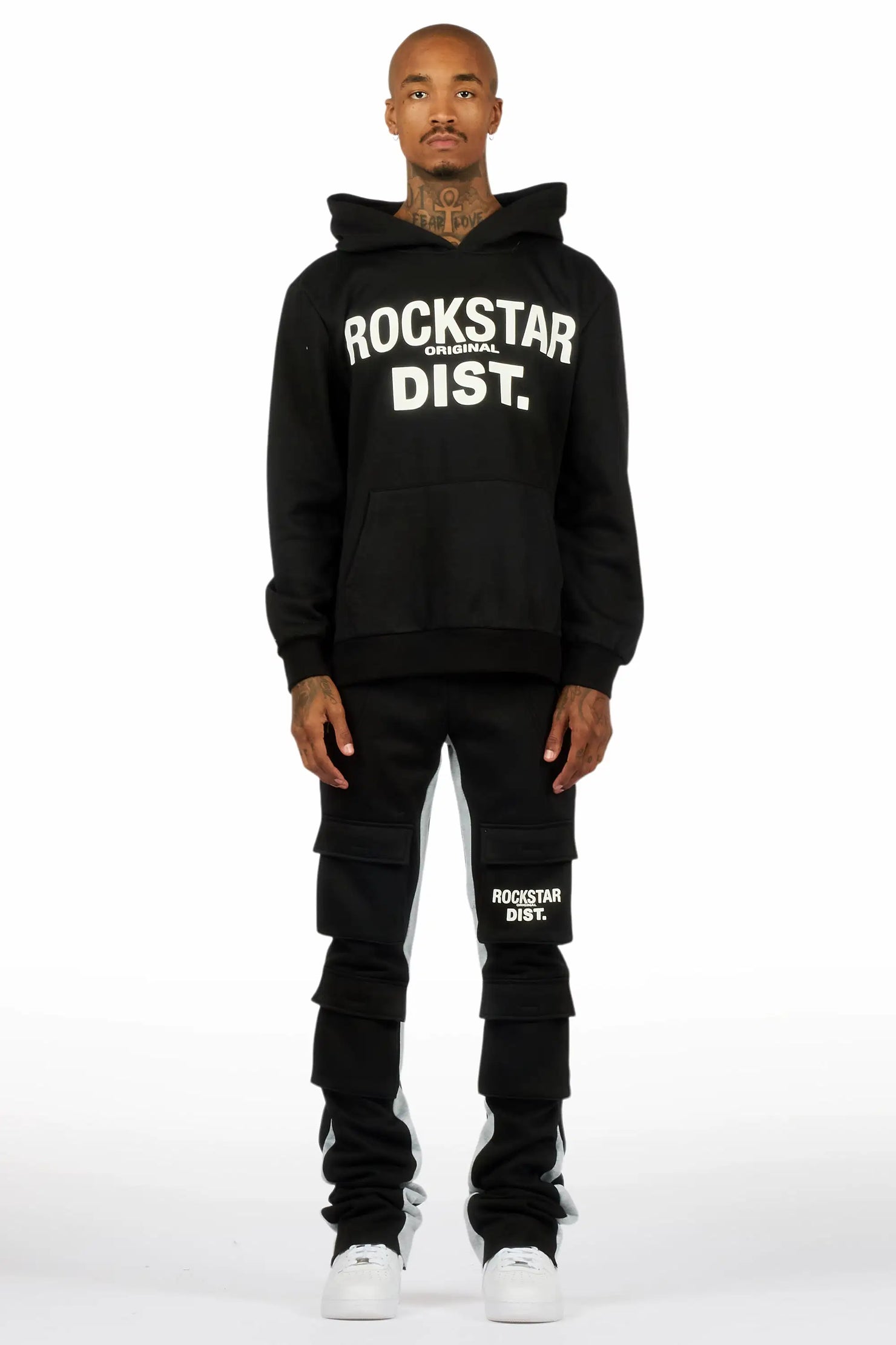 Antoon Black Stacked Track Set