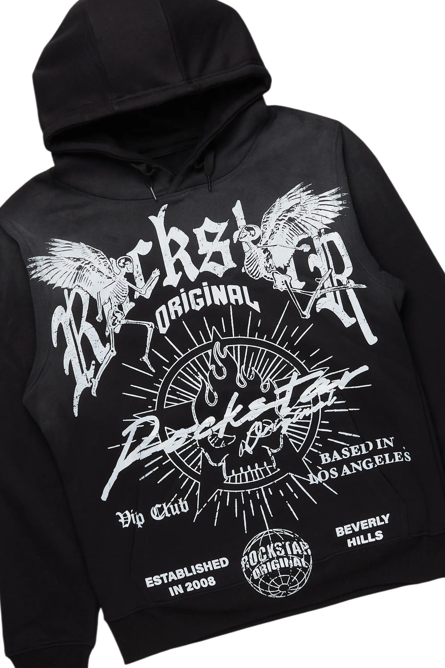 Tally Black/White Hoodie/Slim Fit Jean Bundle