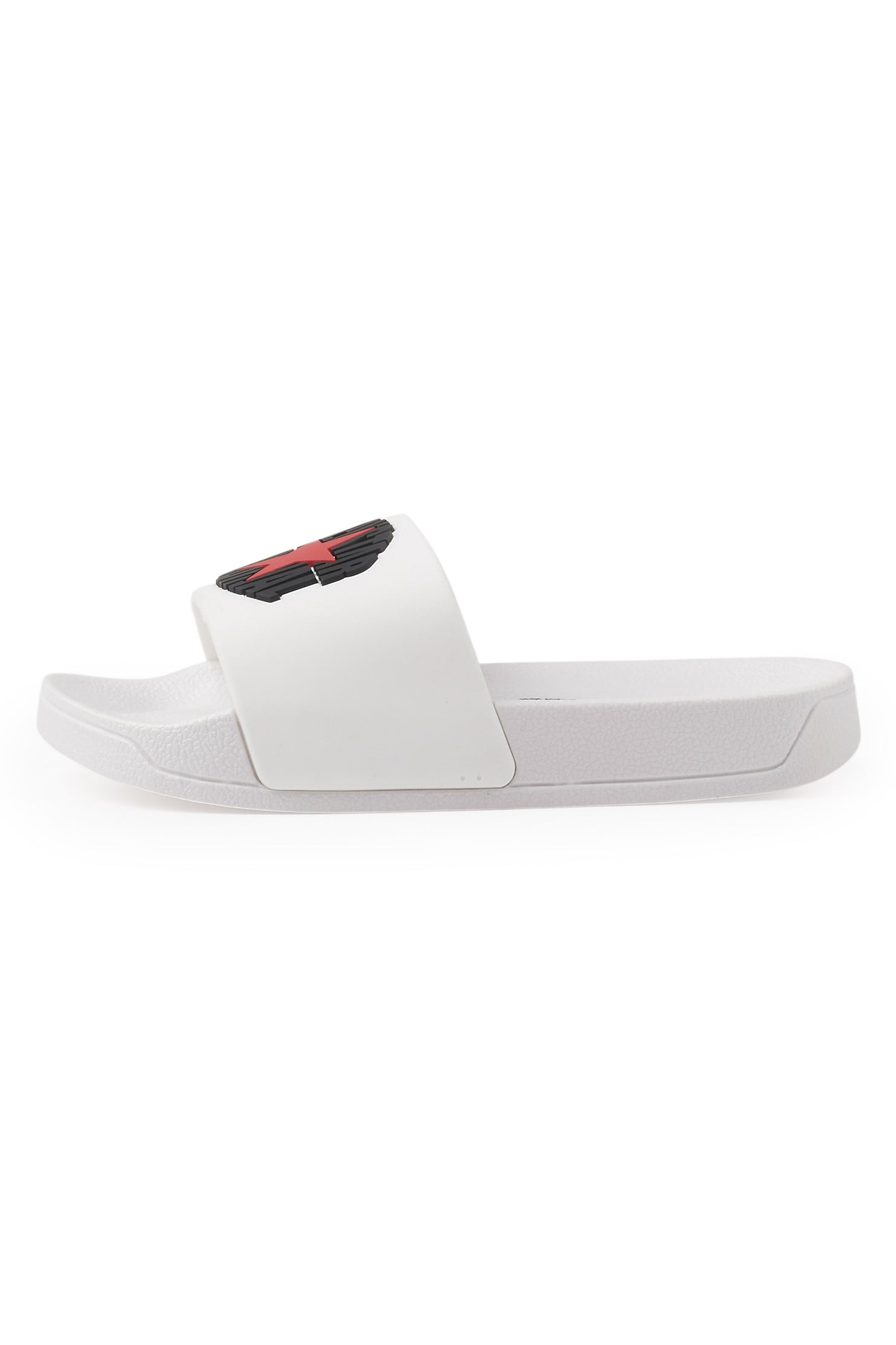 Girls State White/Black Slides