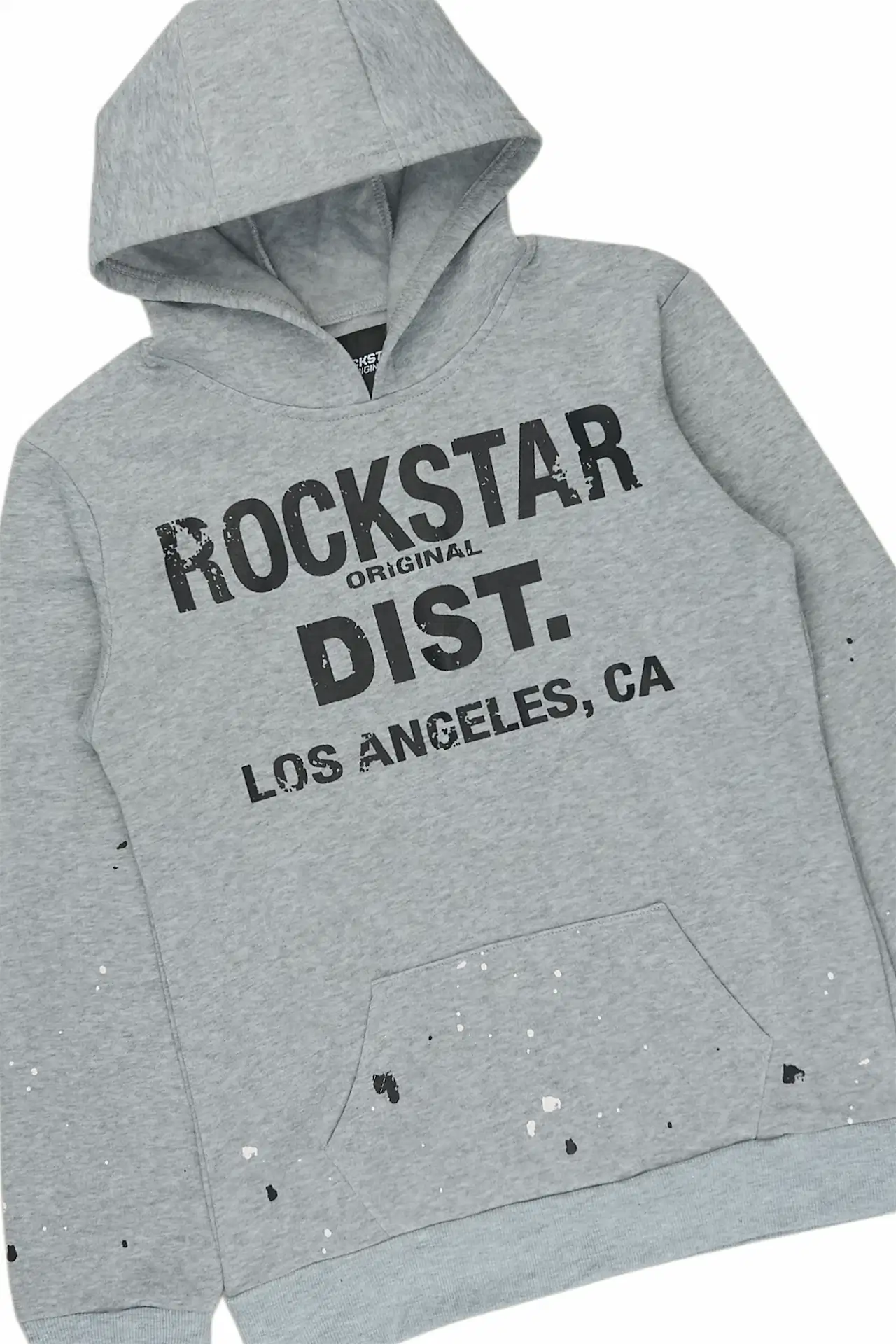 Boys Scottie Heather Grey Stacked Flare Track Set