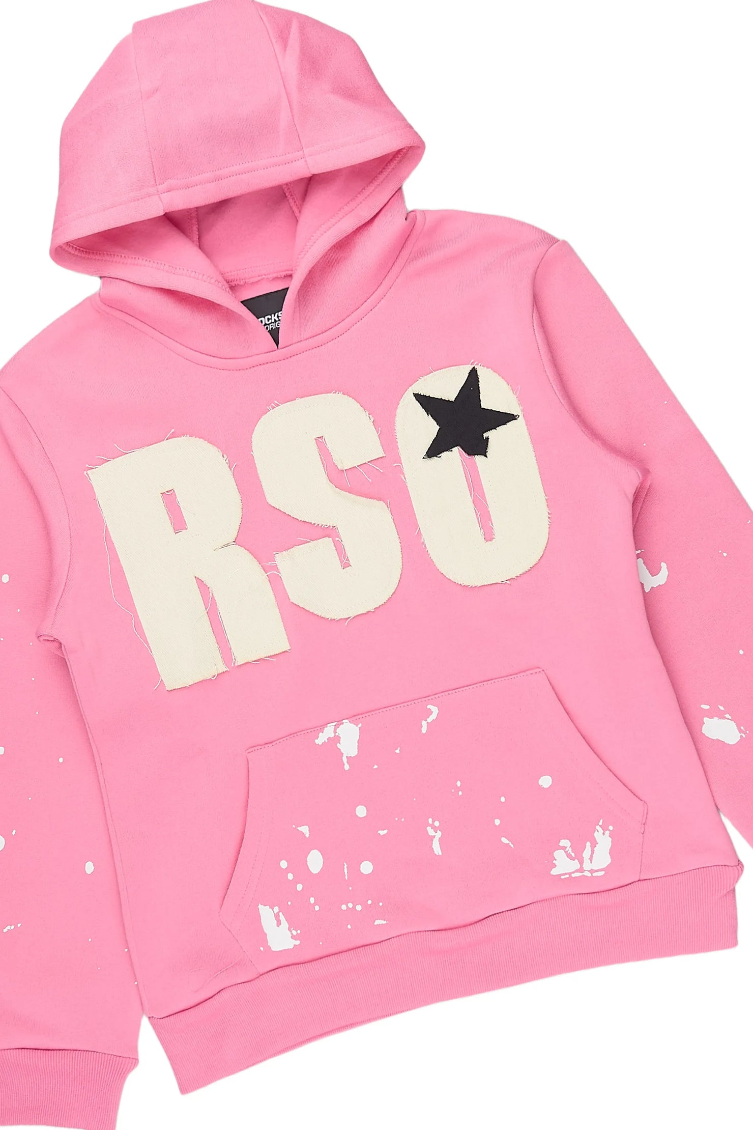 Girls Kymesha Ice Pink Stacked Track Set