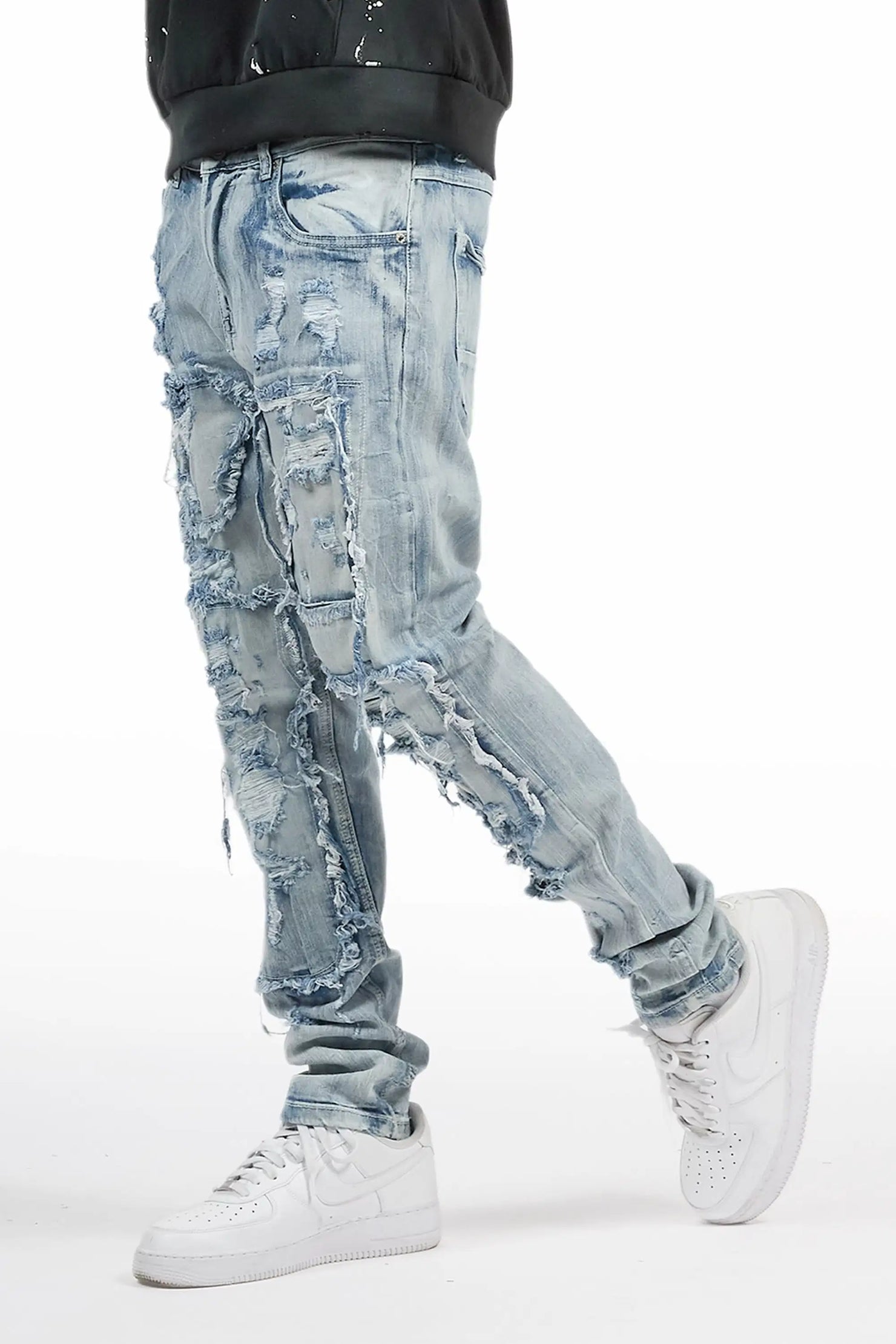 Eryl Ice Blue Slim Fit Jean