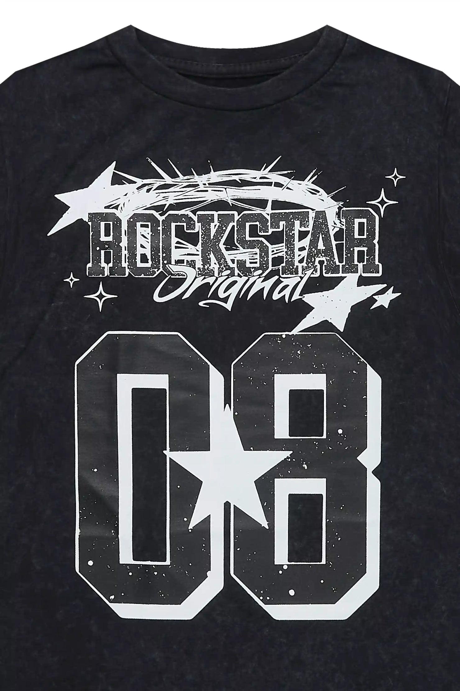 Boys Allstar Vintage Black Graphic T-Shirt