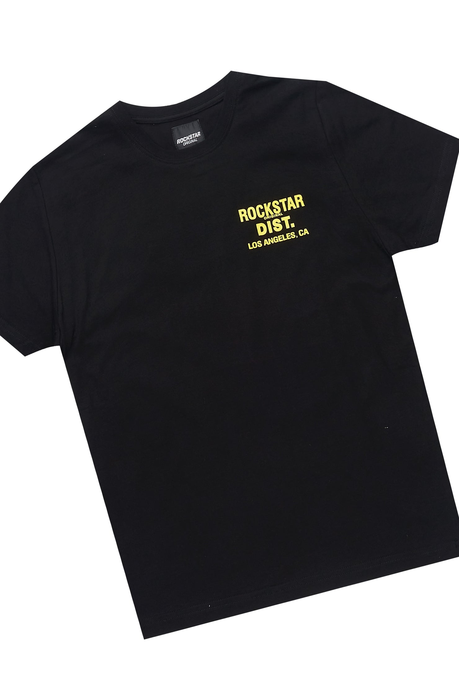 Boys Lake Black T-Shirt/Short Set