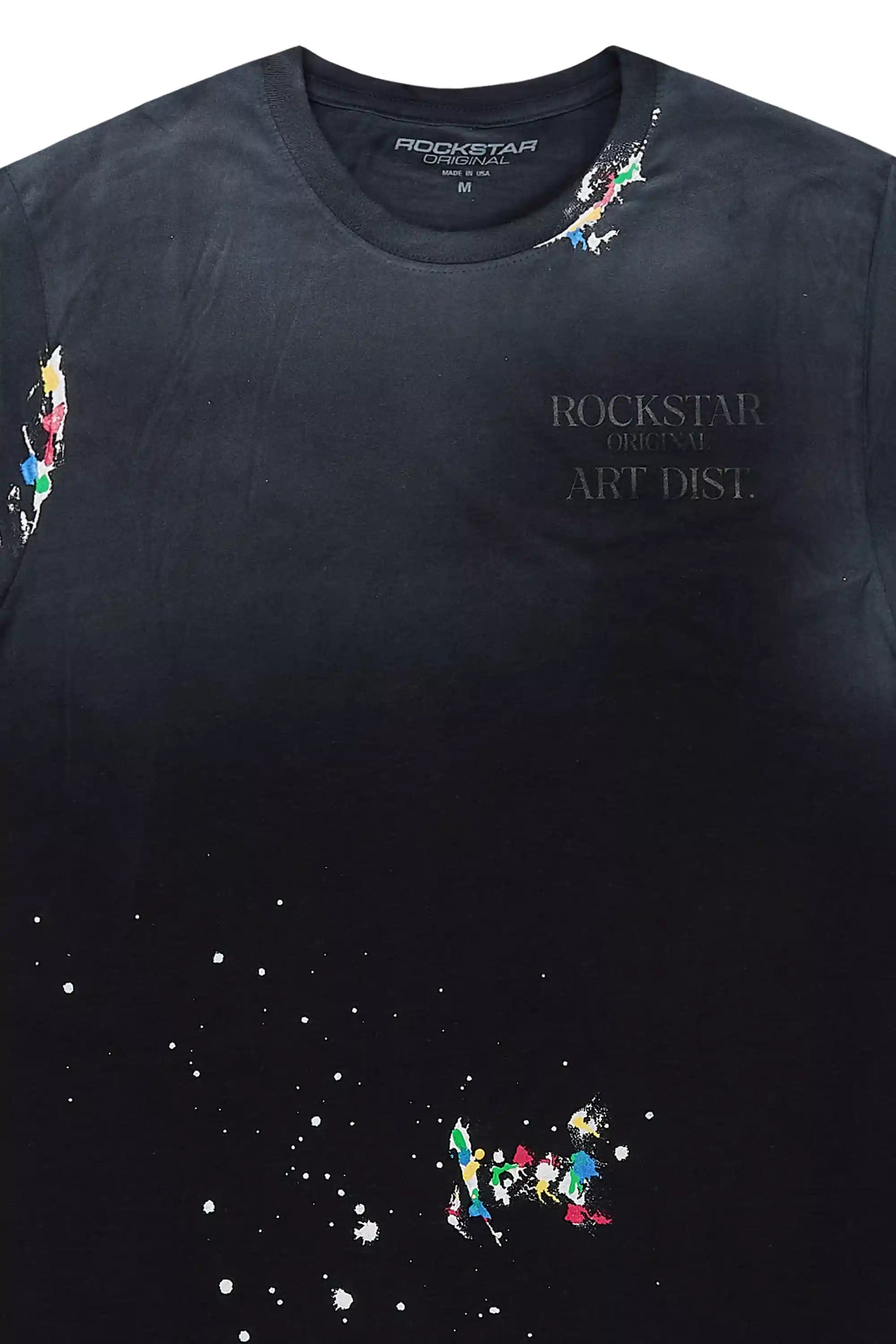 Palmer Black/Black Graphic T-Shirt