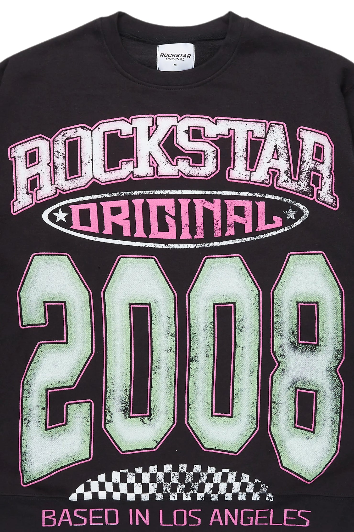 Jaren Black Graphic Crewneck