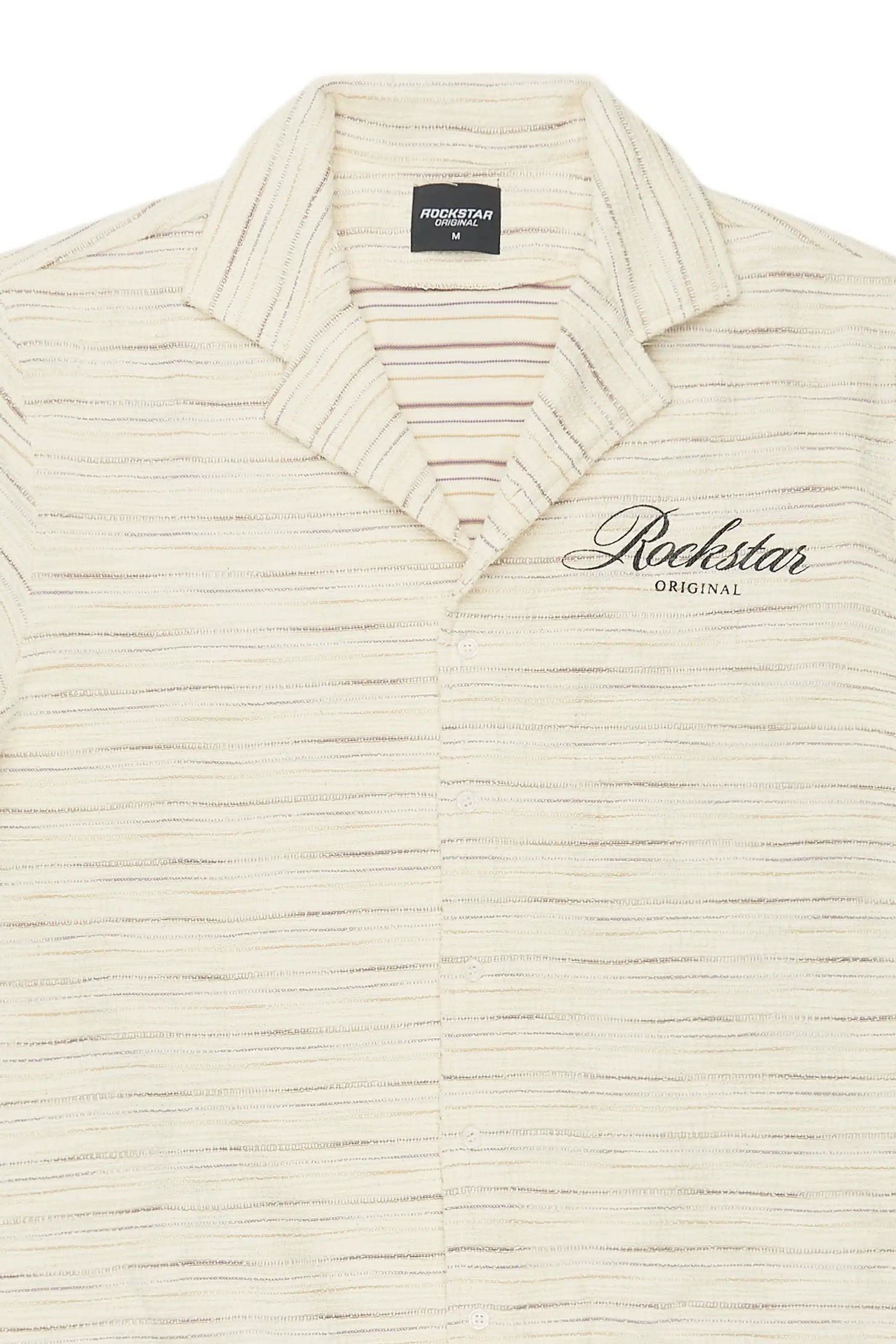 Jaquan Beige Button Down Shirt