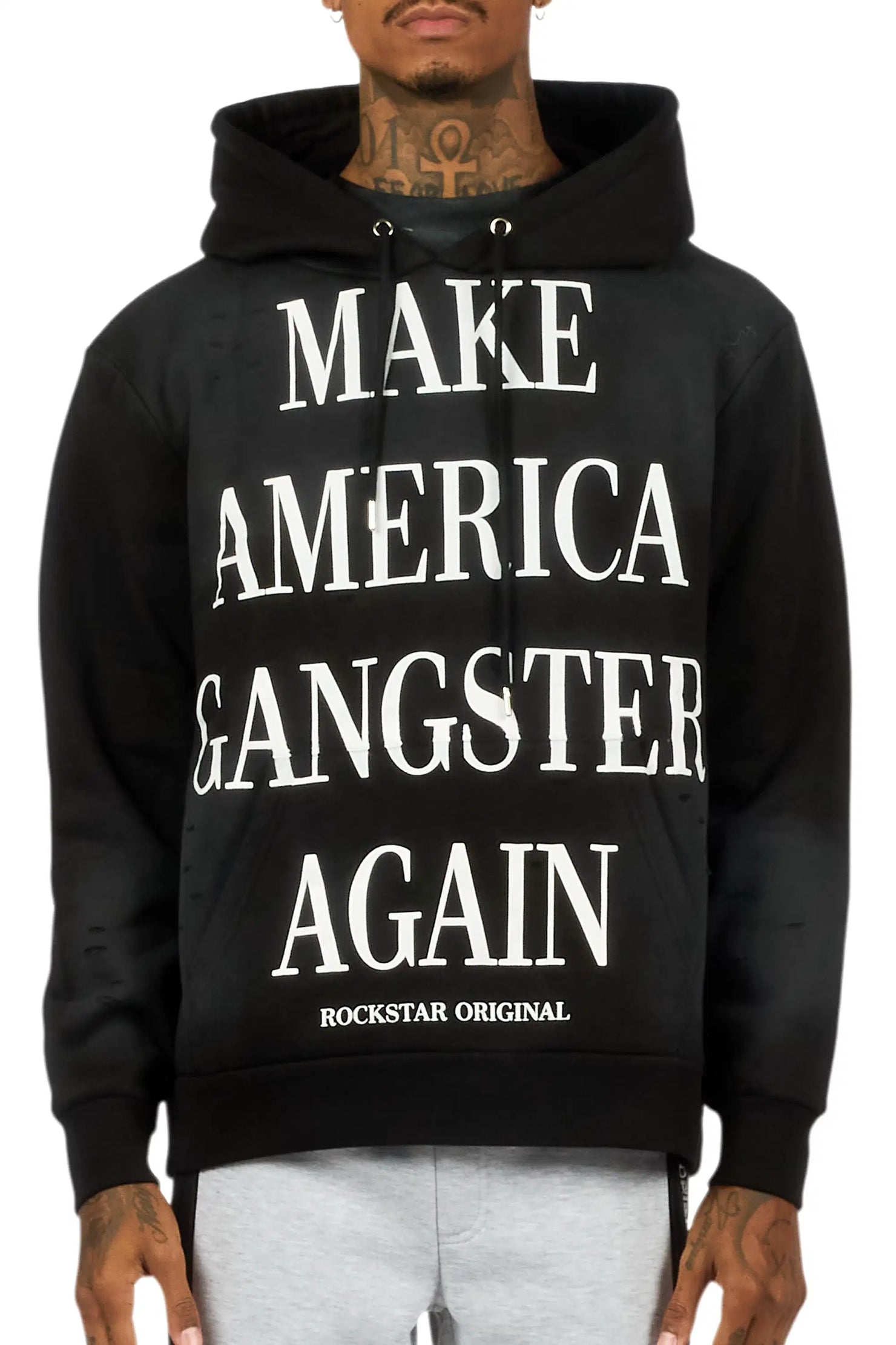 Drake Black Graphic Hoodie