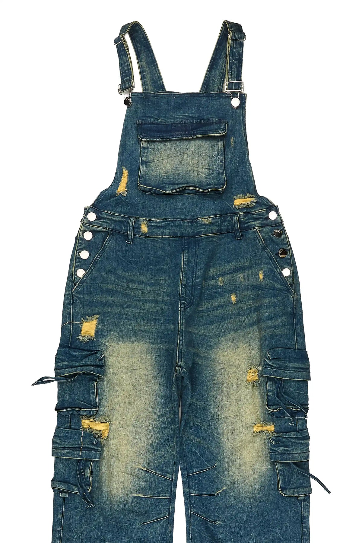 Caelum Dark Blue Denim Overall