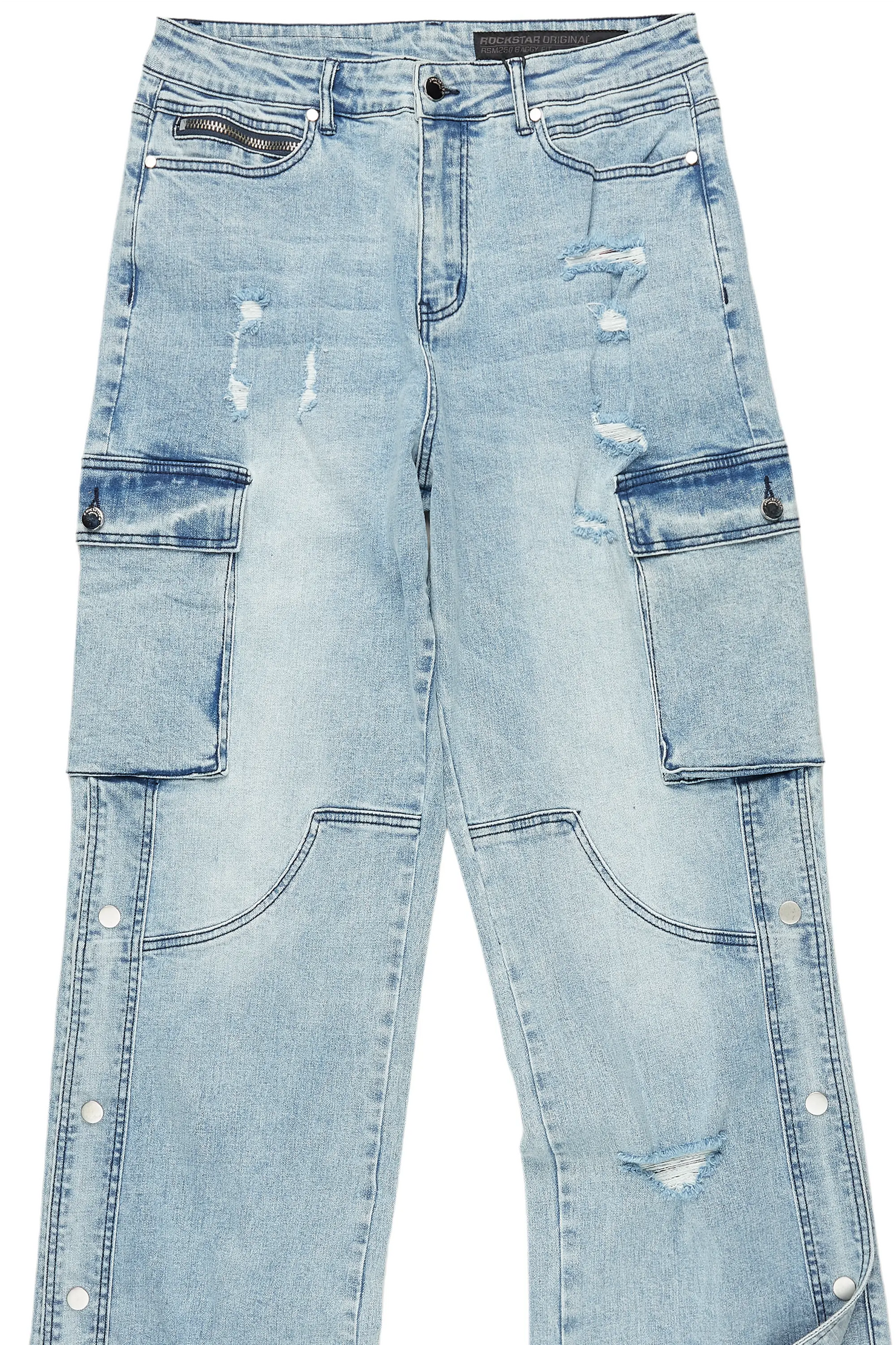 Kuiper Light Blue Baggy Fit Jean