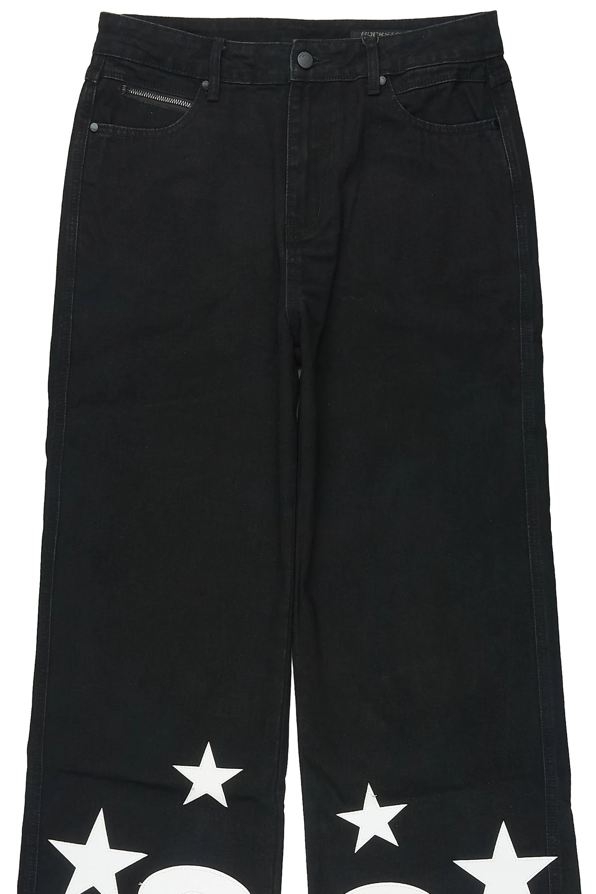 Kean Black Baggy Fit Jean