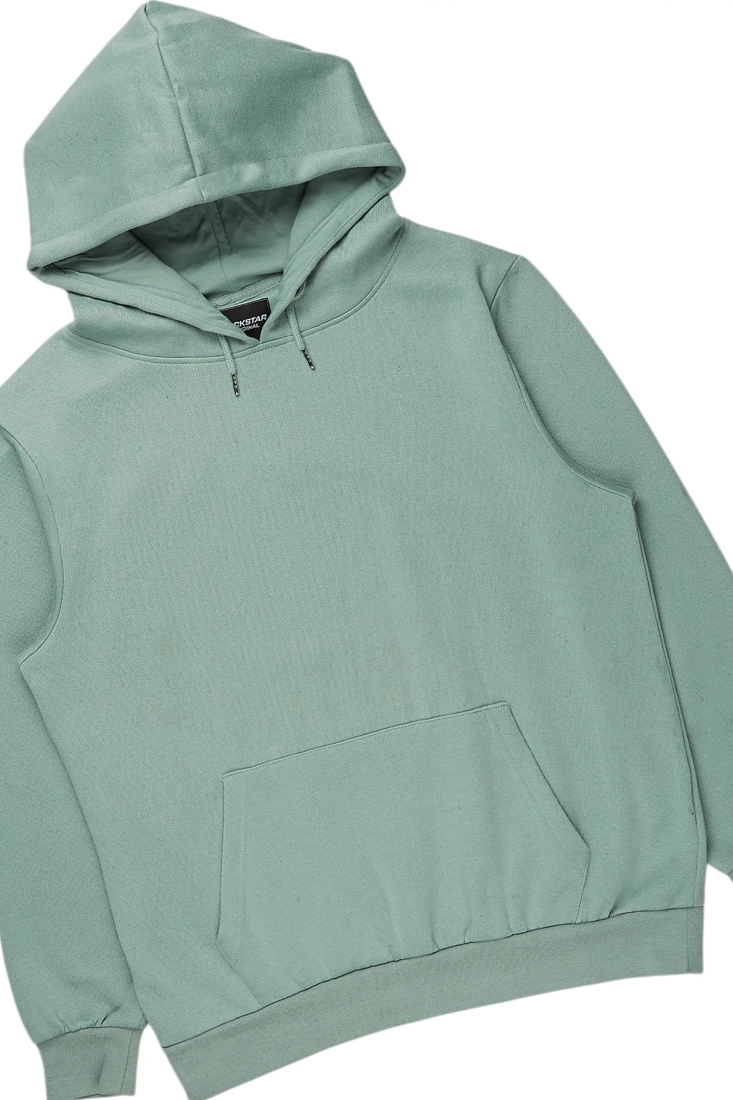 Basic Sage Hoodie/Stacked Flare Track Set