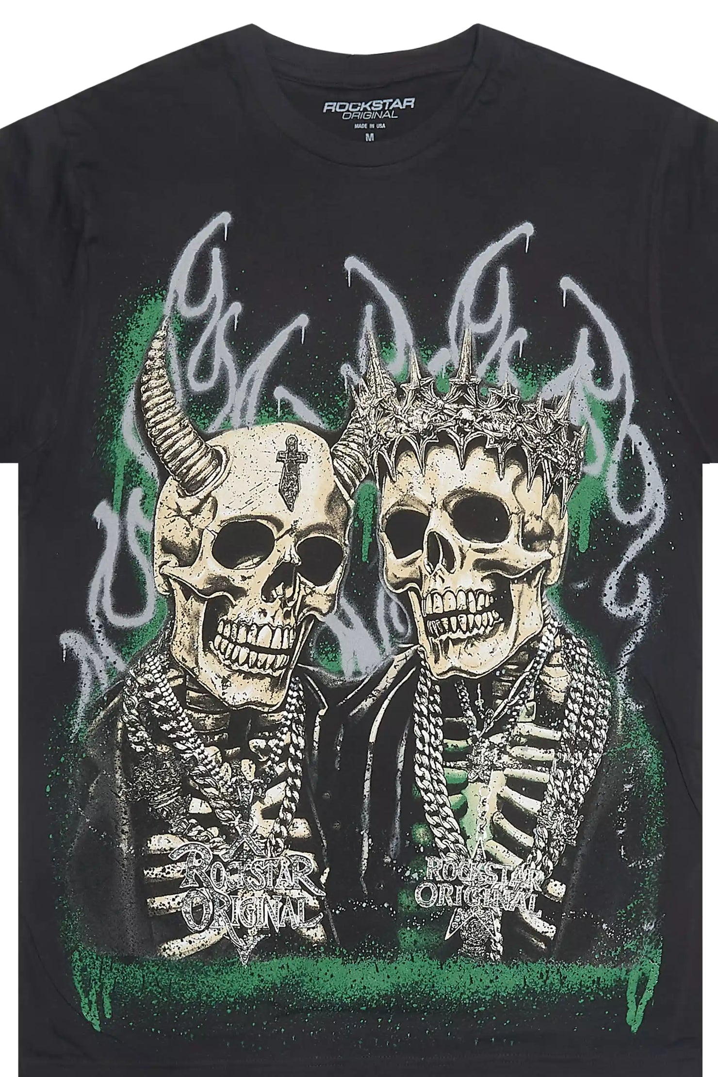 Kingston Black Graphic T-Shirt