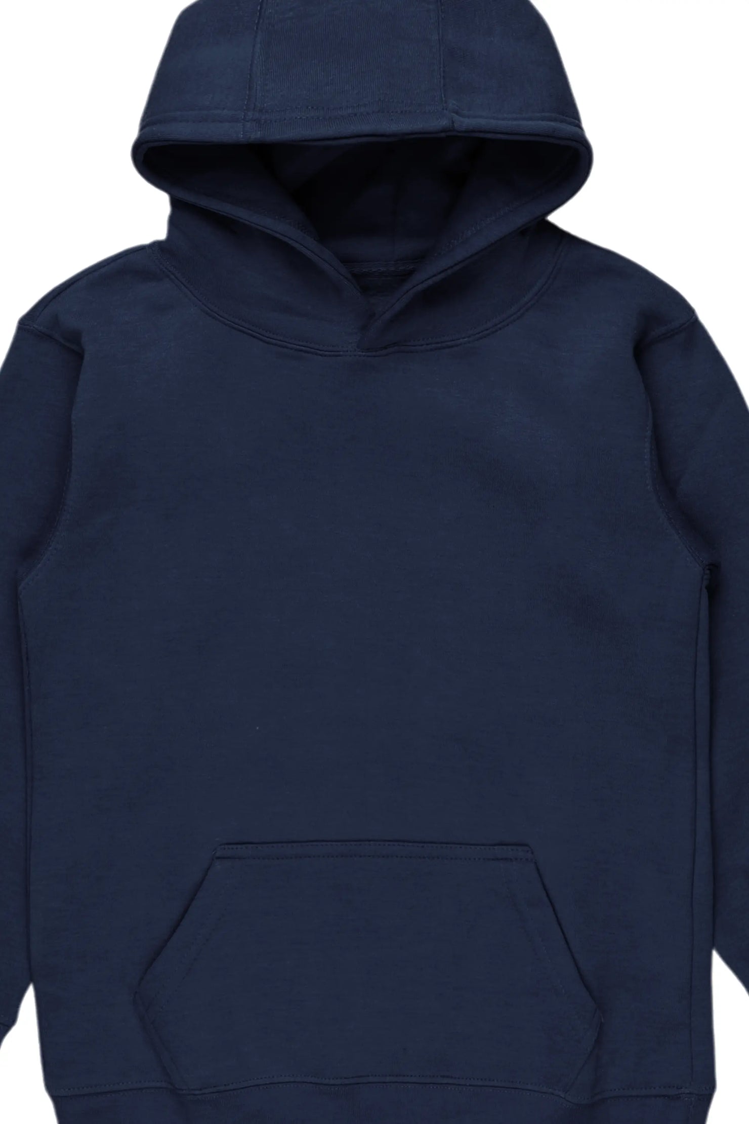 Boys Navy Basic Hoodie