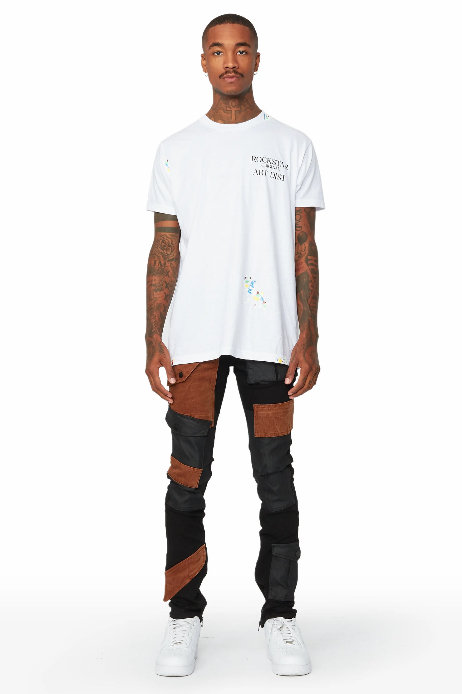 Demarcus Black Patch Jean