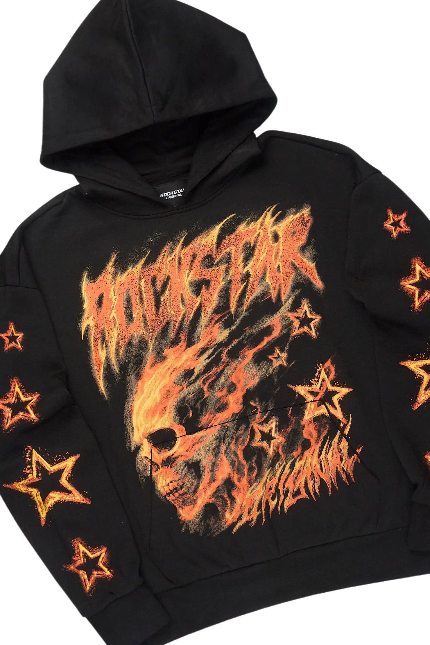 Jantra Black Hoodie/Baggy Pant Track Set