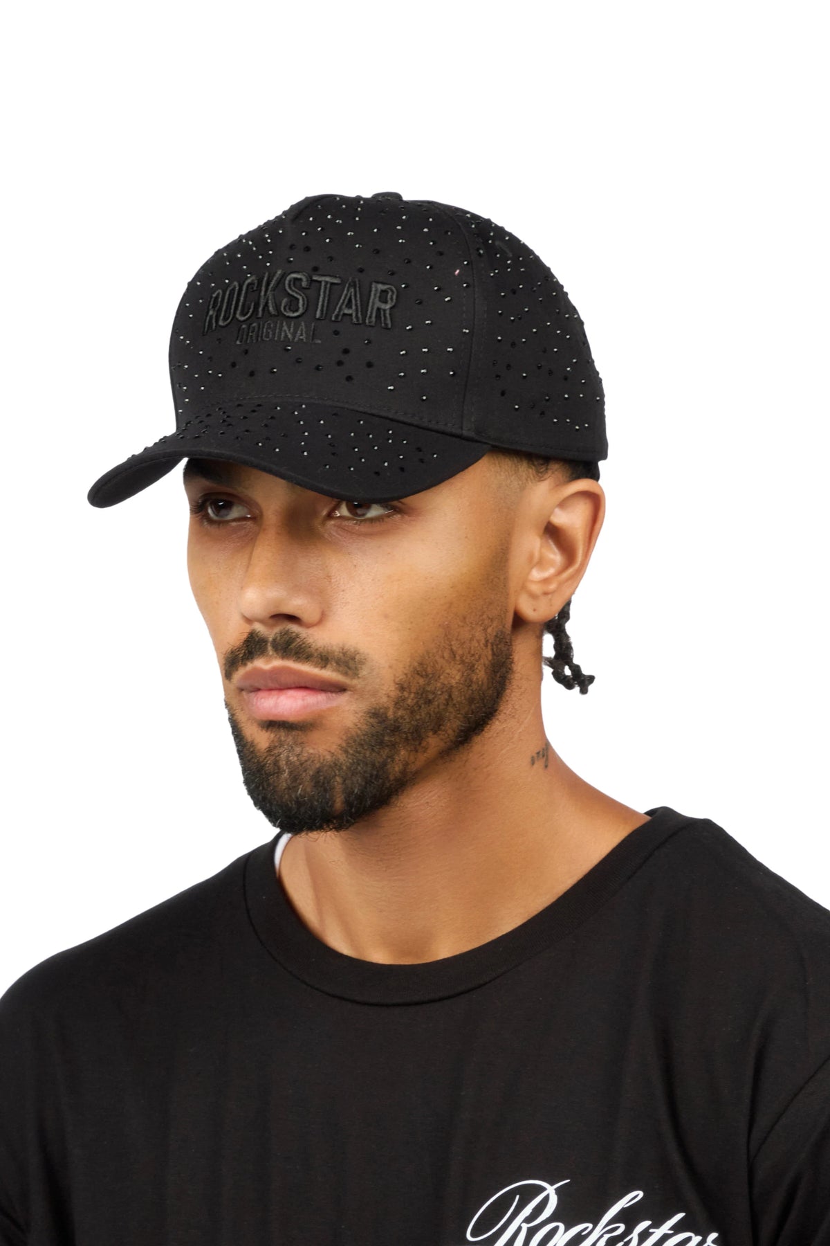 Jonathan Black/Black Rhinestone Trucker Hat