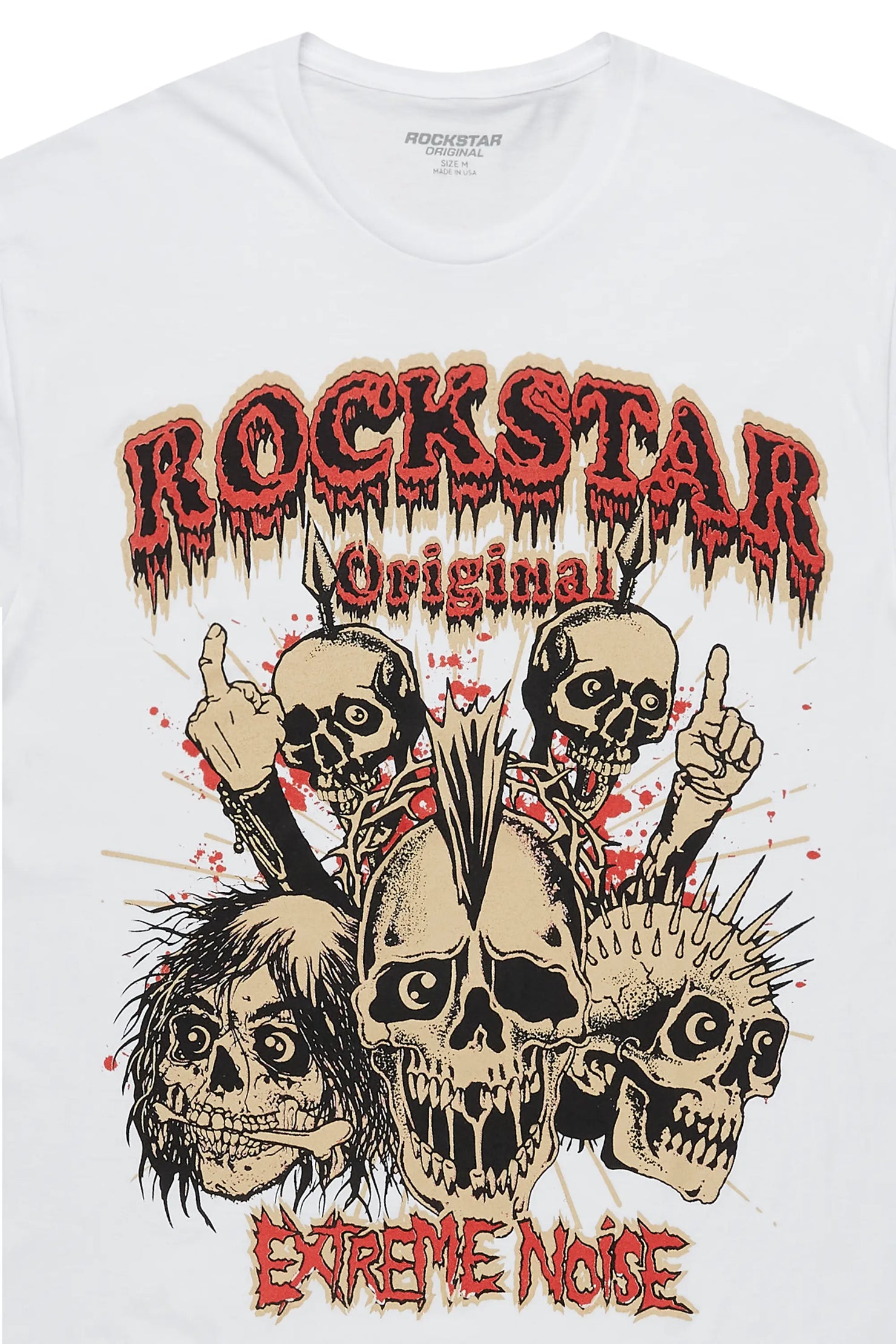 Tabor White Graphic T-Shirt