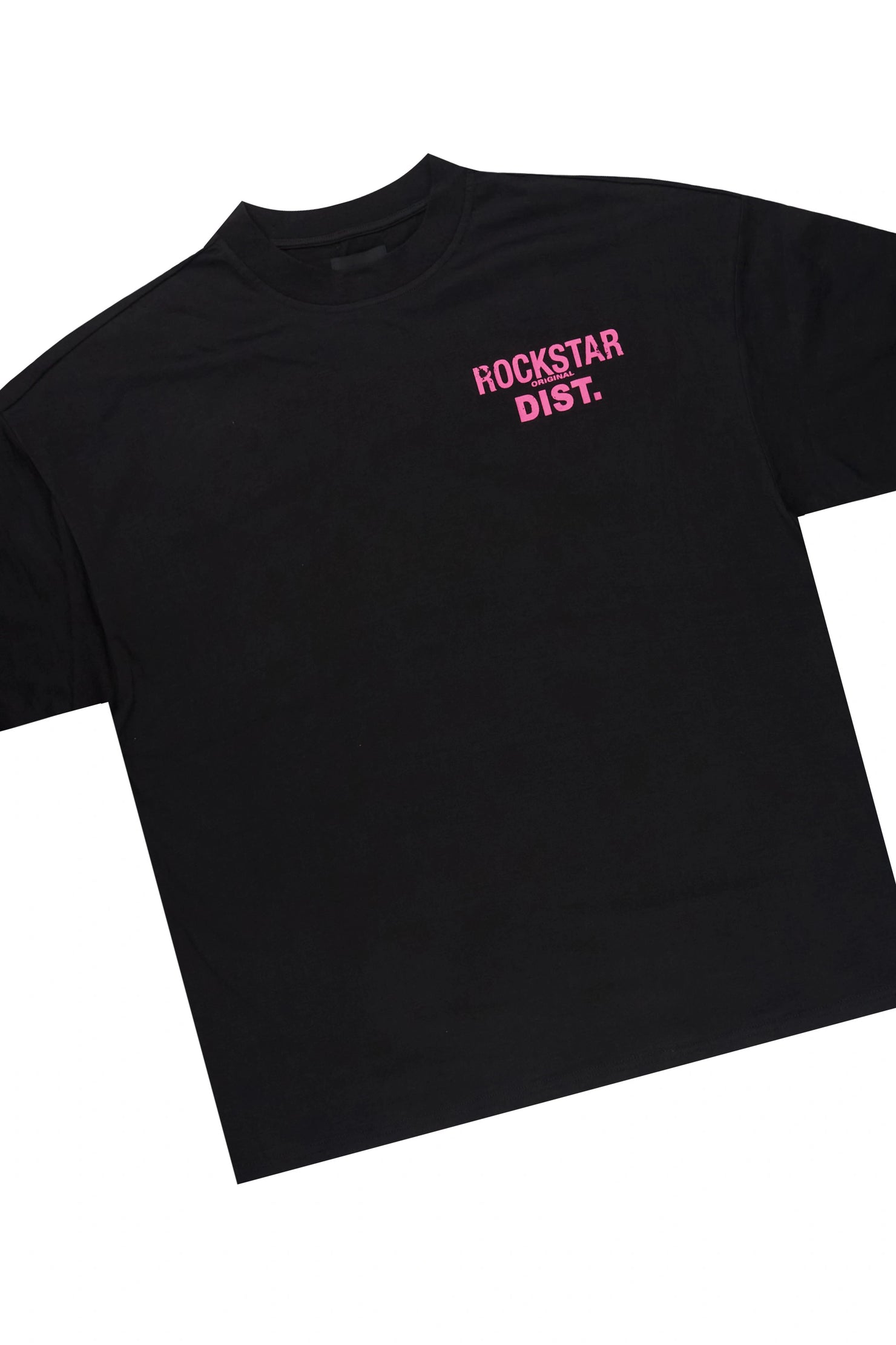 Suzano Black/Pink T-Shirt/Short Set