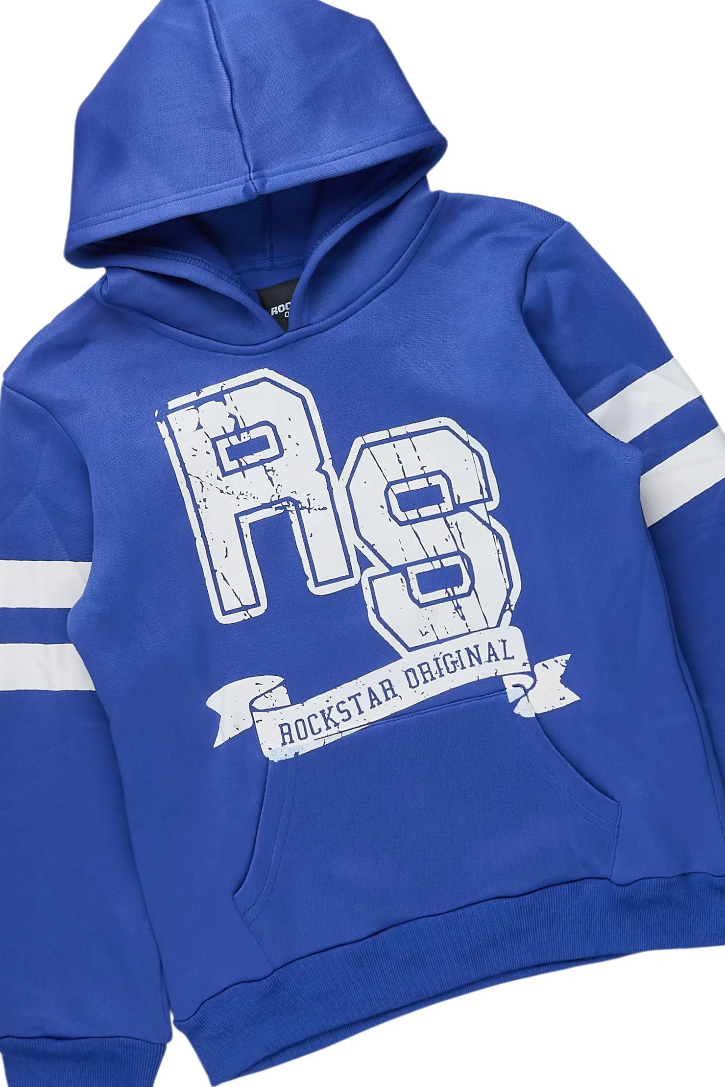 Boys Alik Royal Blue Stacked Track Set