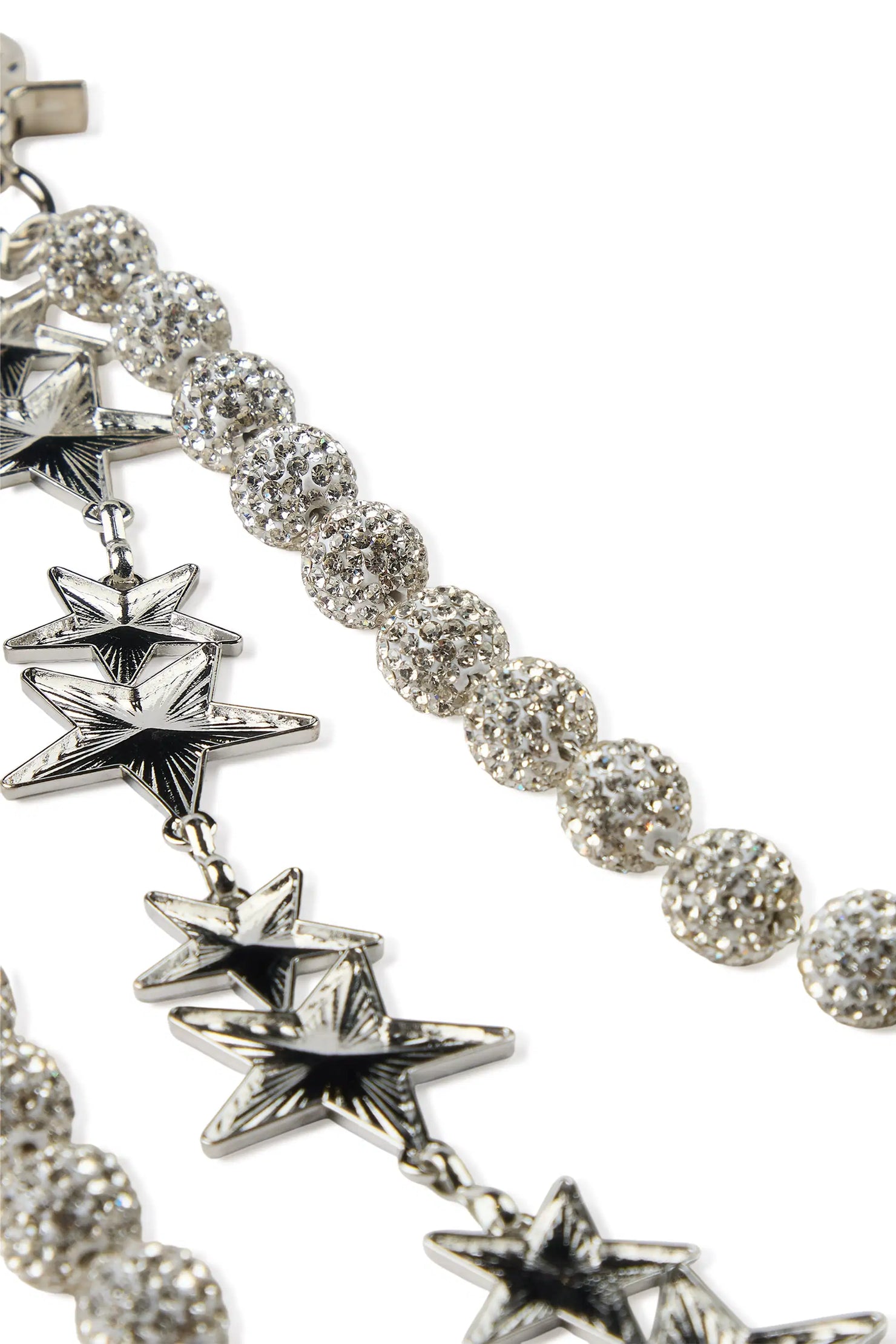 Starball Silver Wallet Chain