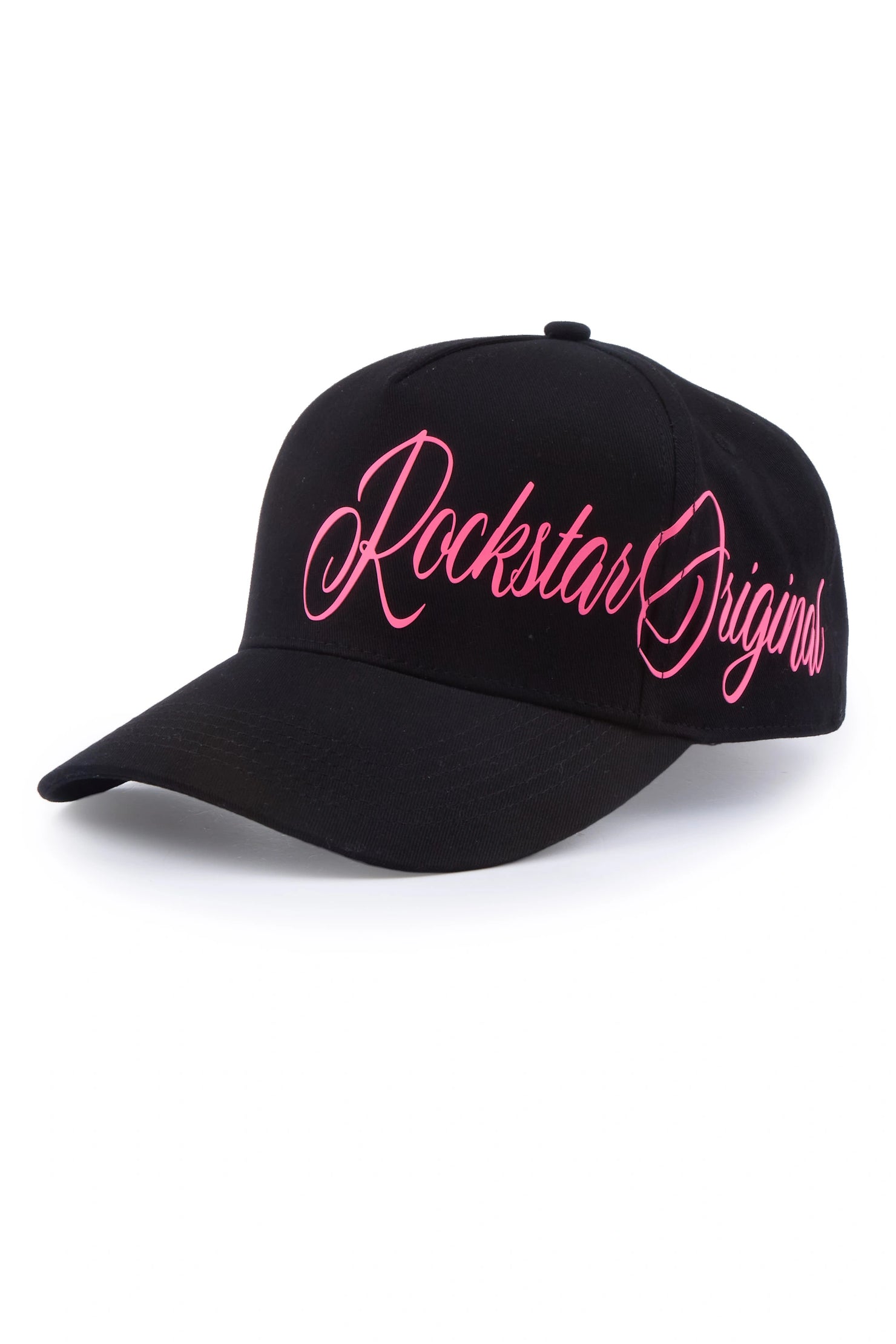 Asiana Black/Pink Trucker Hat