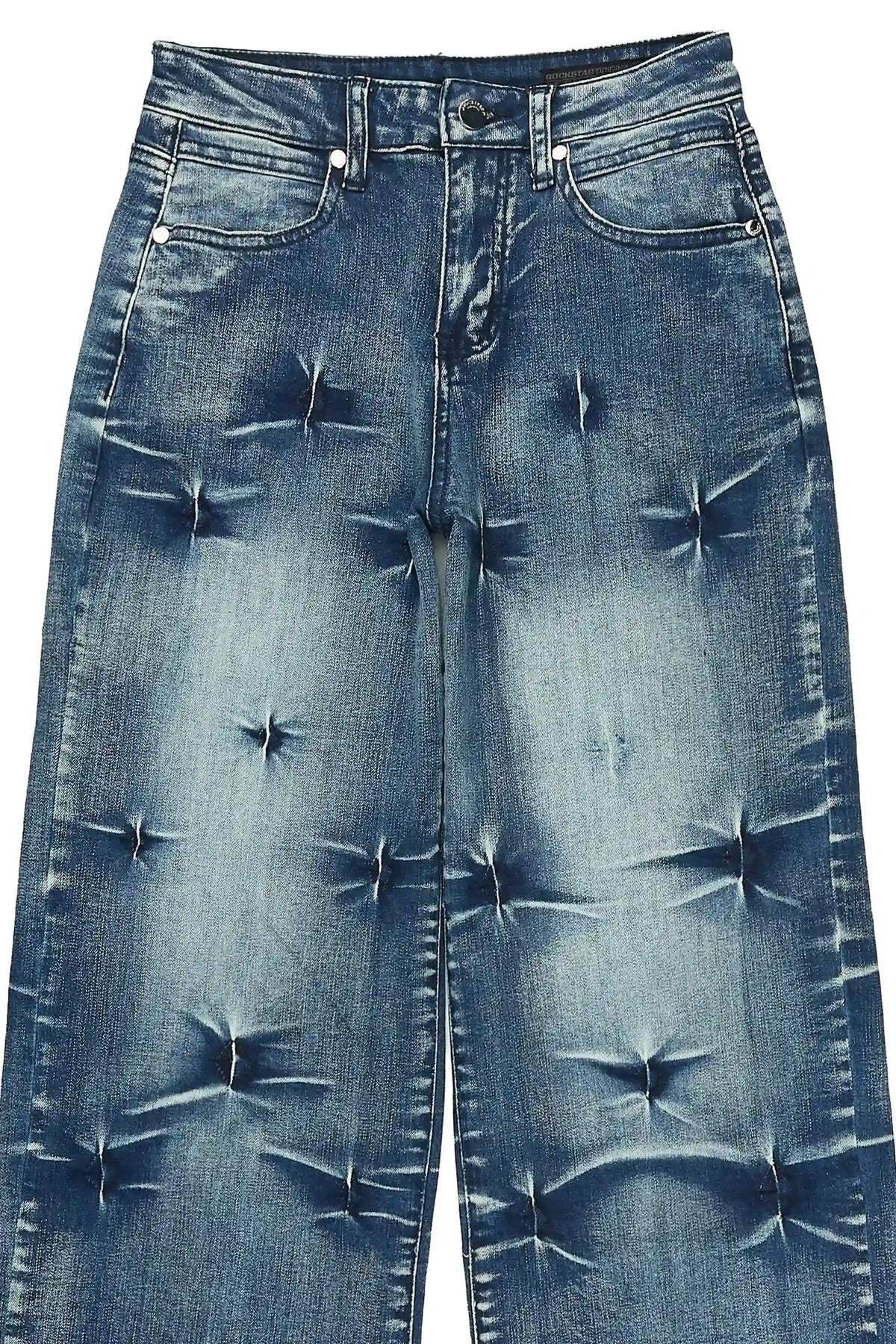 Girls Emiliana Light Wash Relaxed Fit Jean