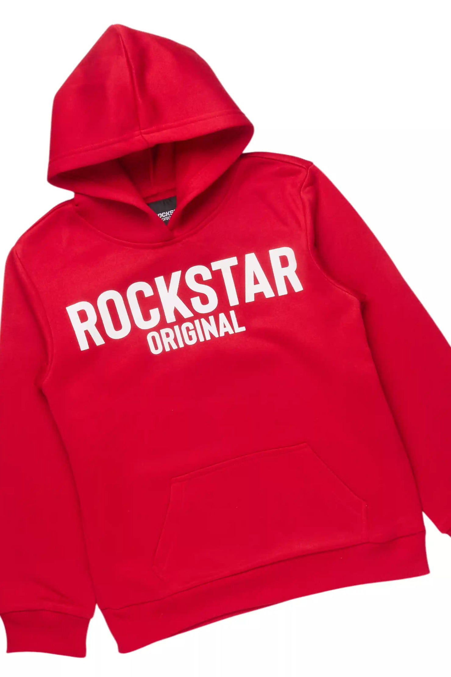 Boys Mikasso Red/White Stacked Flare Tack Set