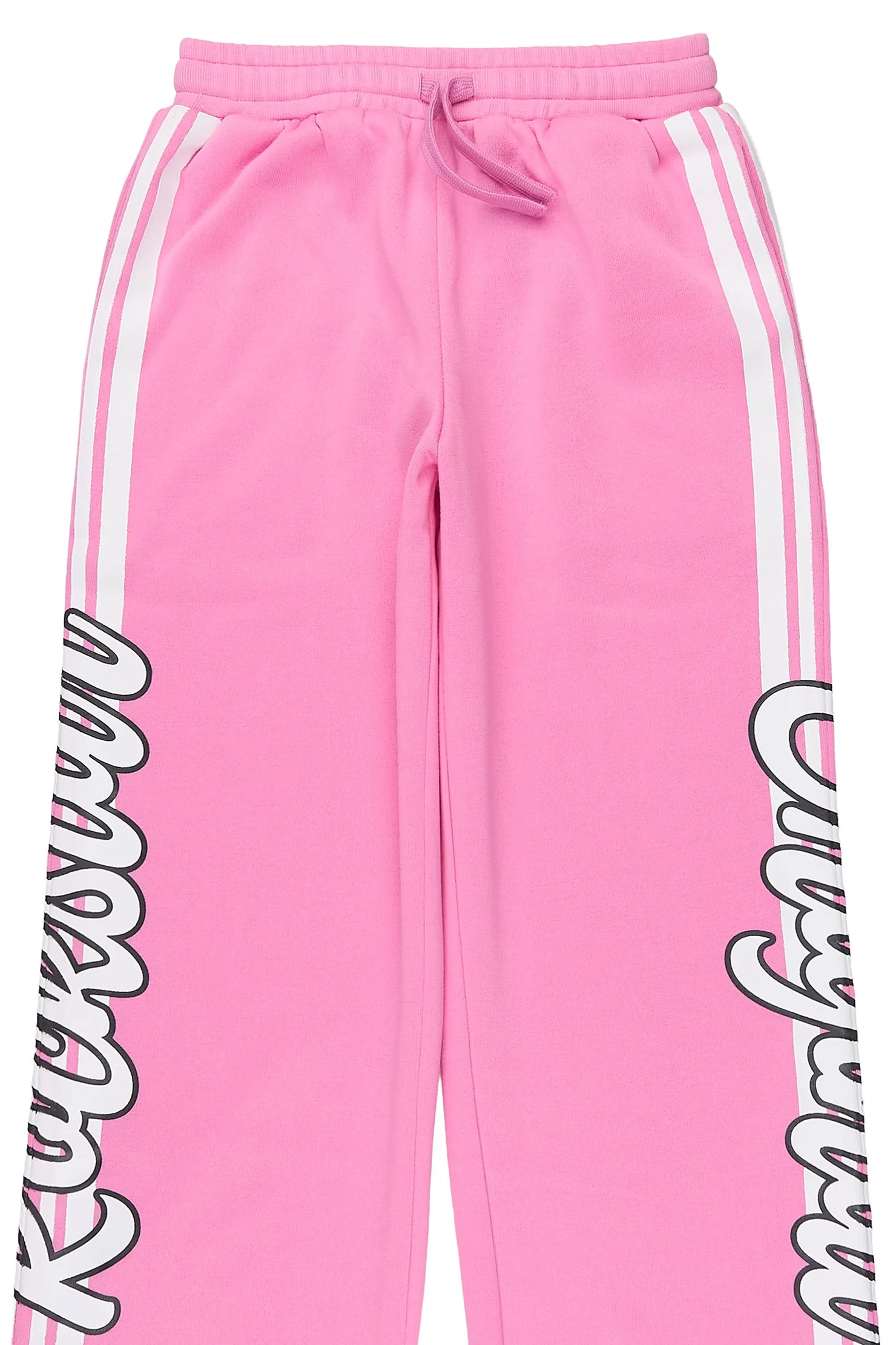 Girls Trinity Pink Baggy Track Pant