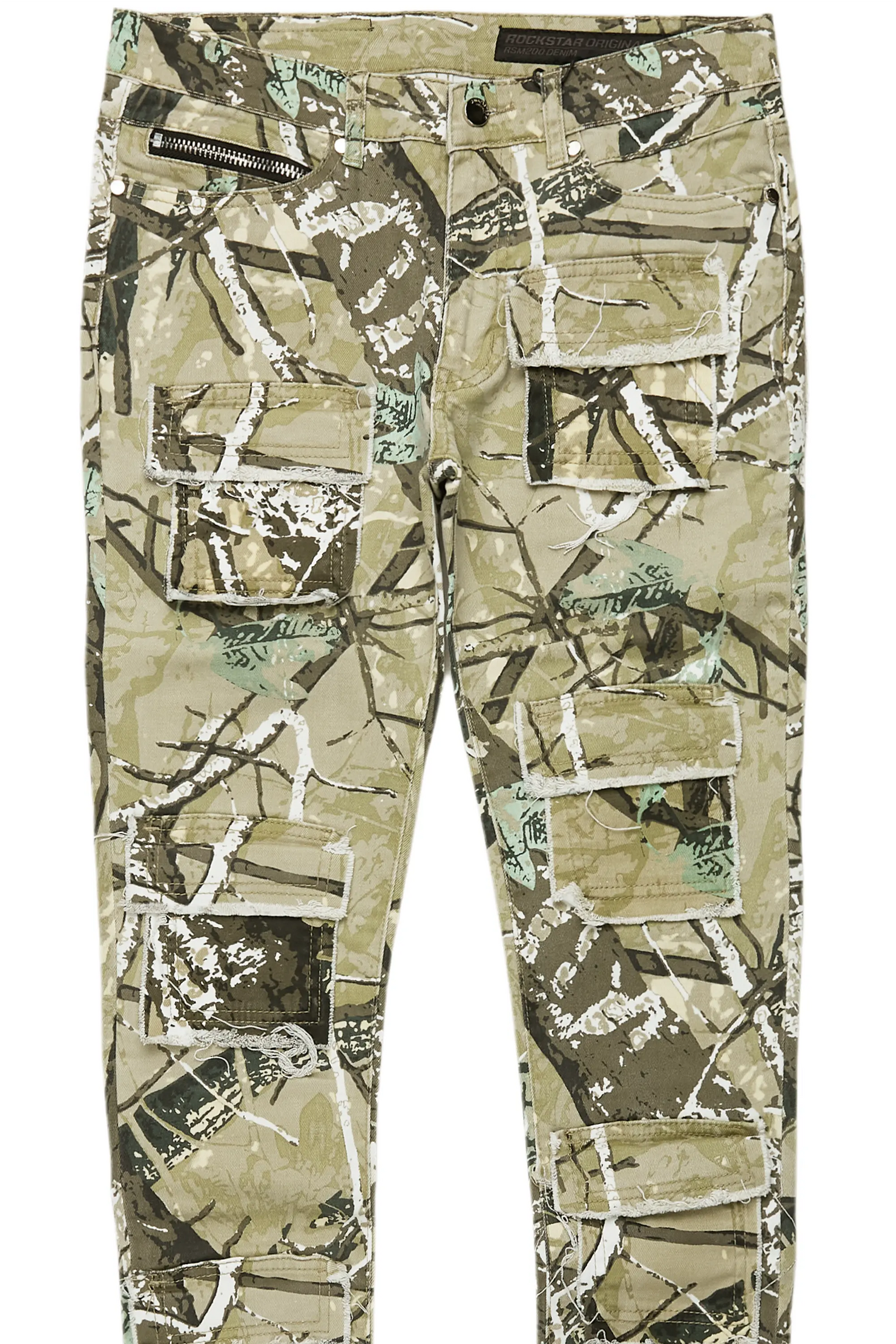 Petrus Tree Camo Slim Fit Jean