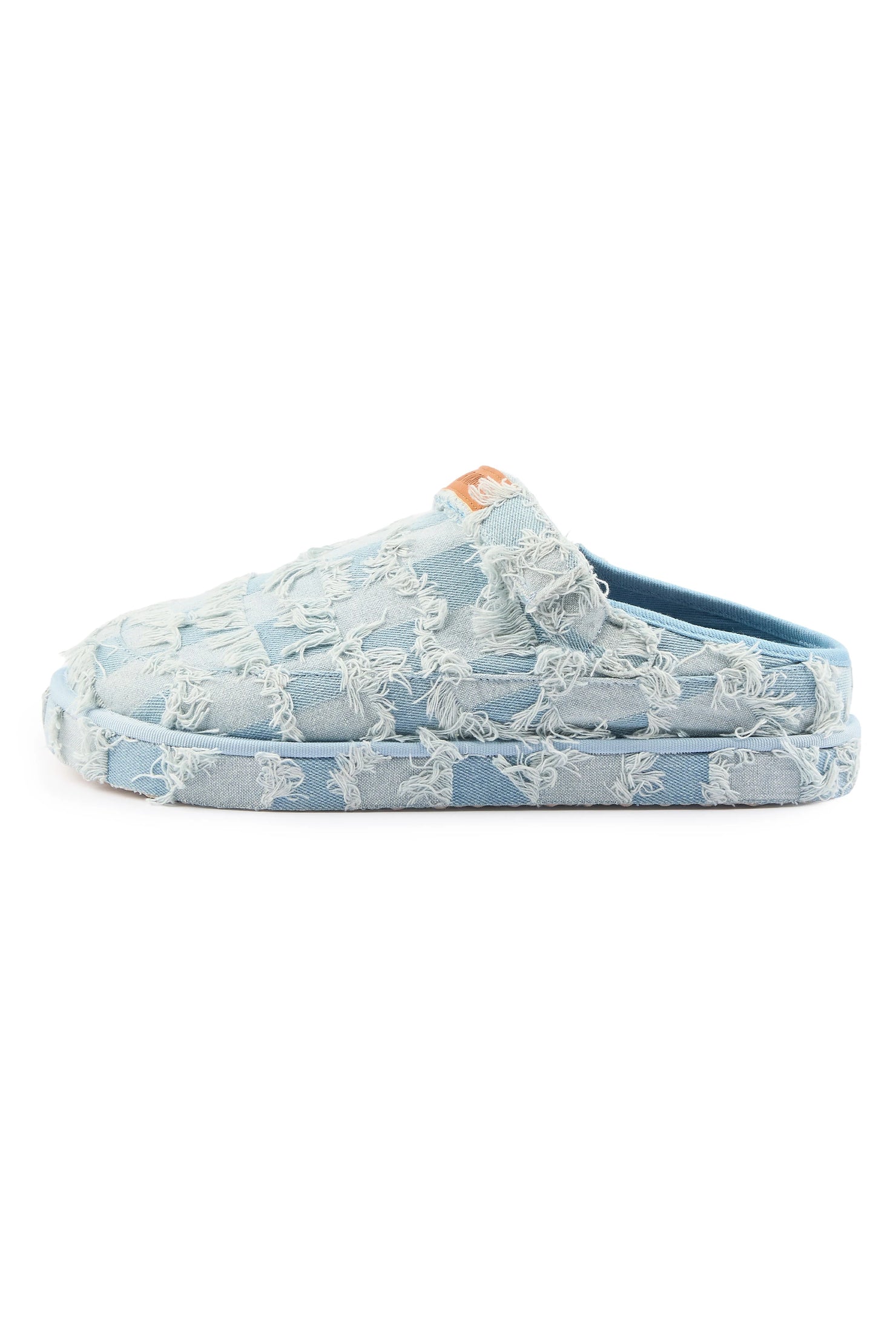 Womens Promeese Blue Mule