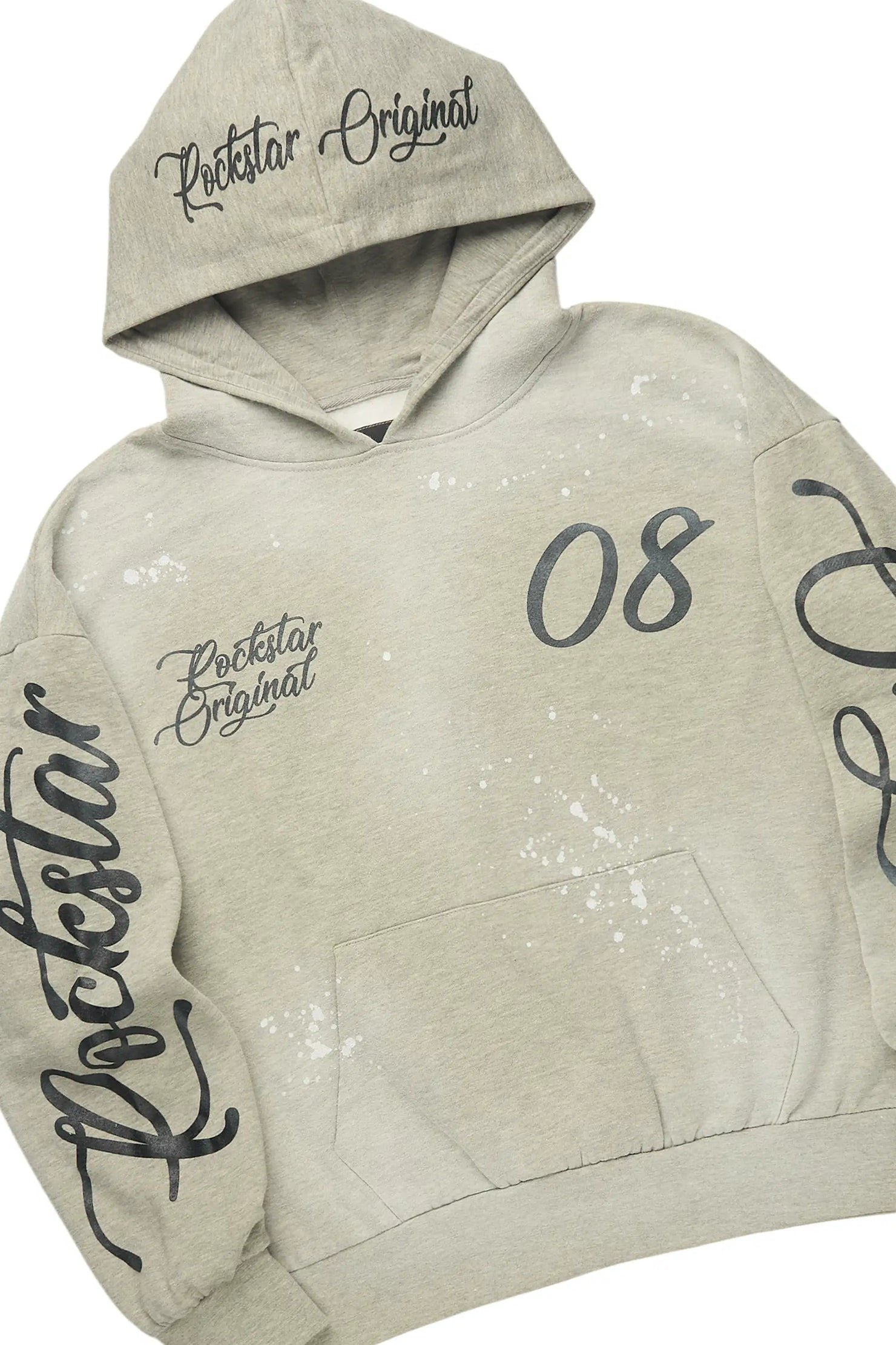 Hanif 2.0 Vintage Dark Oatmeal Hoodie/ Relaxed Pant Track Set