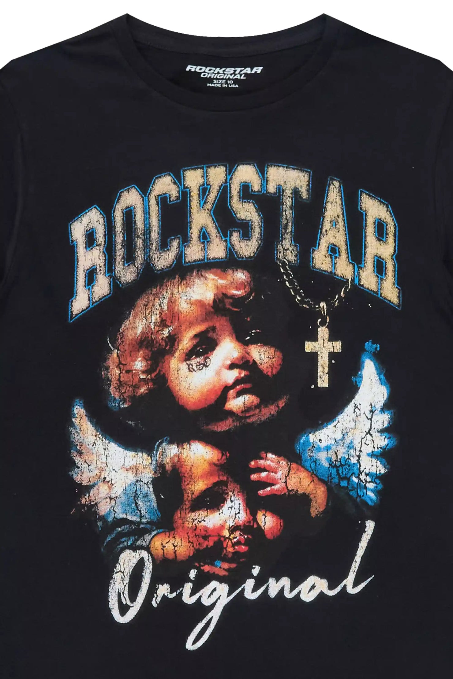 Boys Deiter Black Graphic T-Shirt