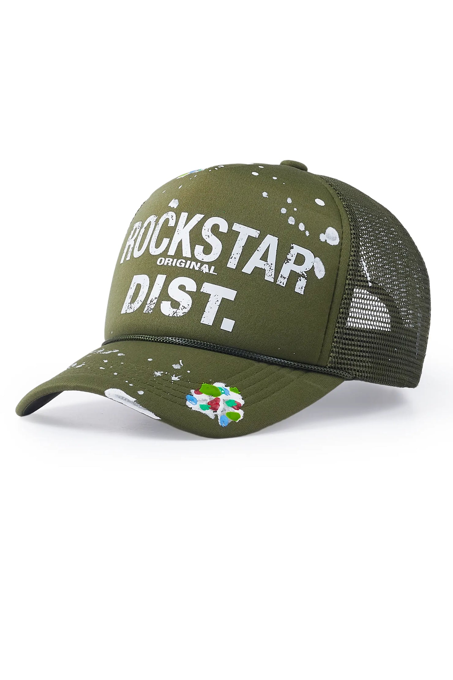 Neptune Olive Trucker Hat