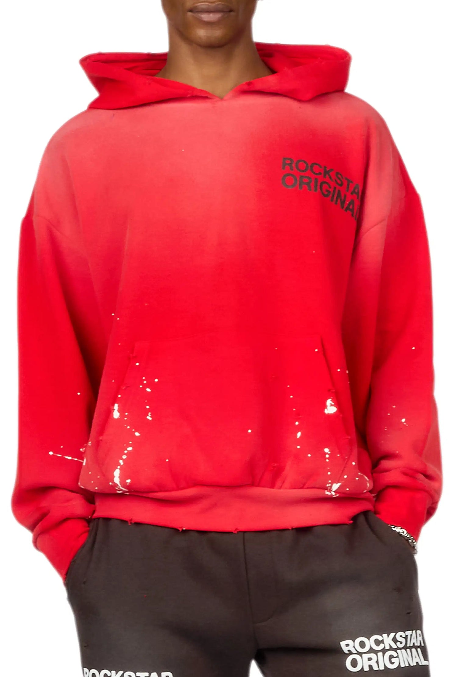 Reign Red Graphic Hoodie