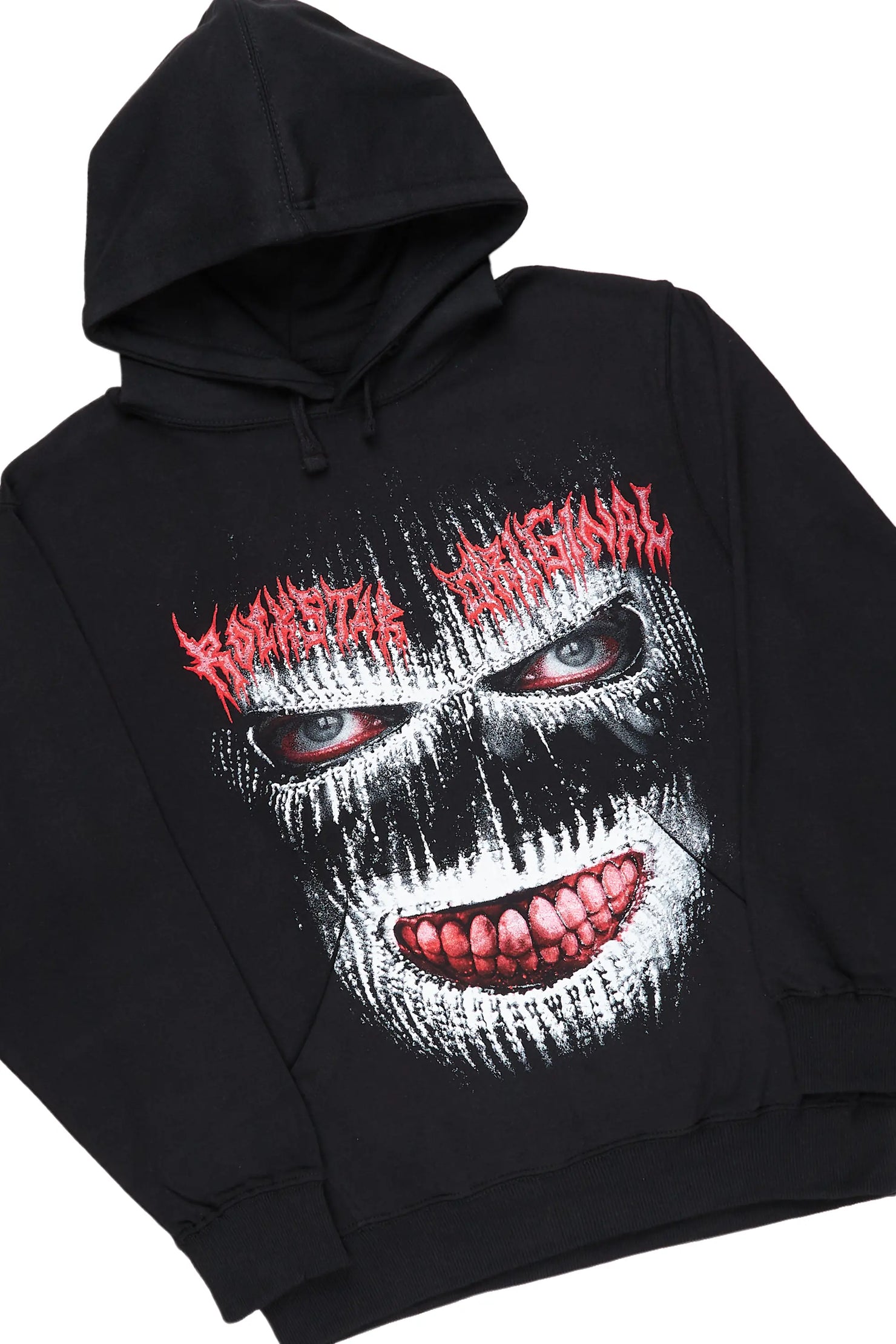 Monstre Black Hoodie & Ricky Tan PU Super Stacked Jean Bundle