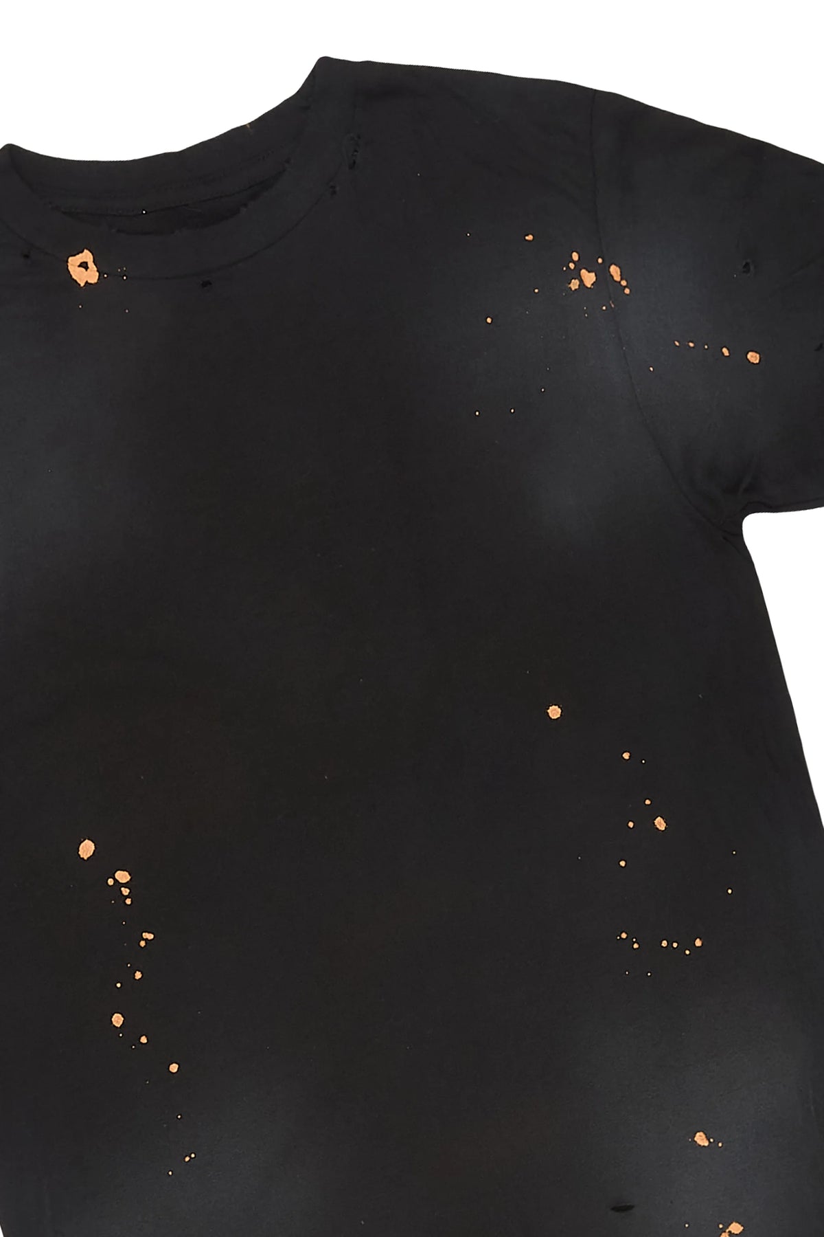 Fede Black Distressed T-Shirt