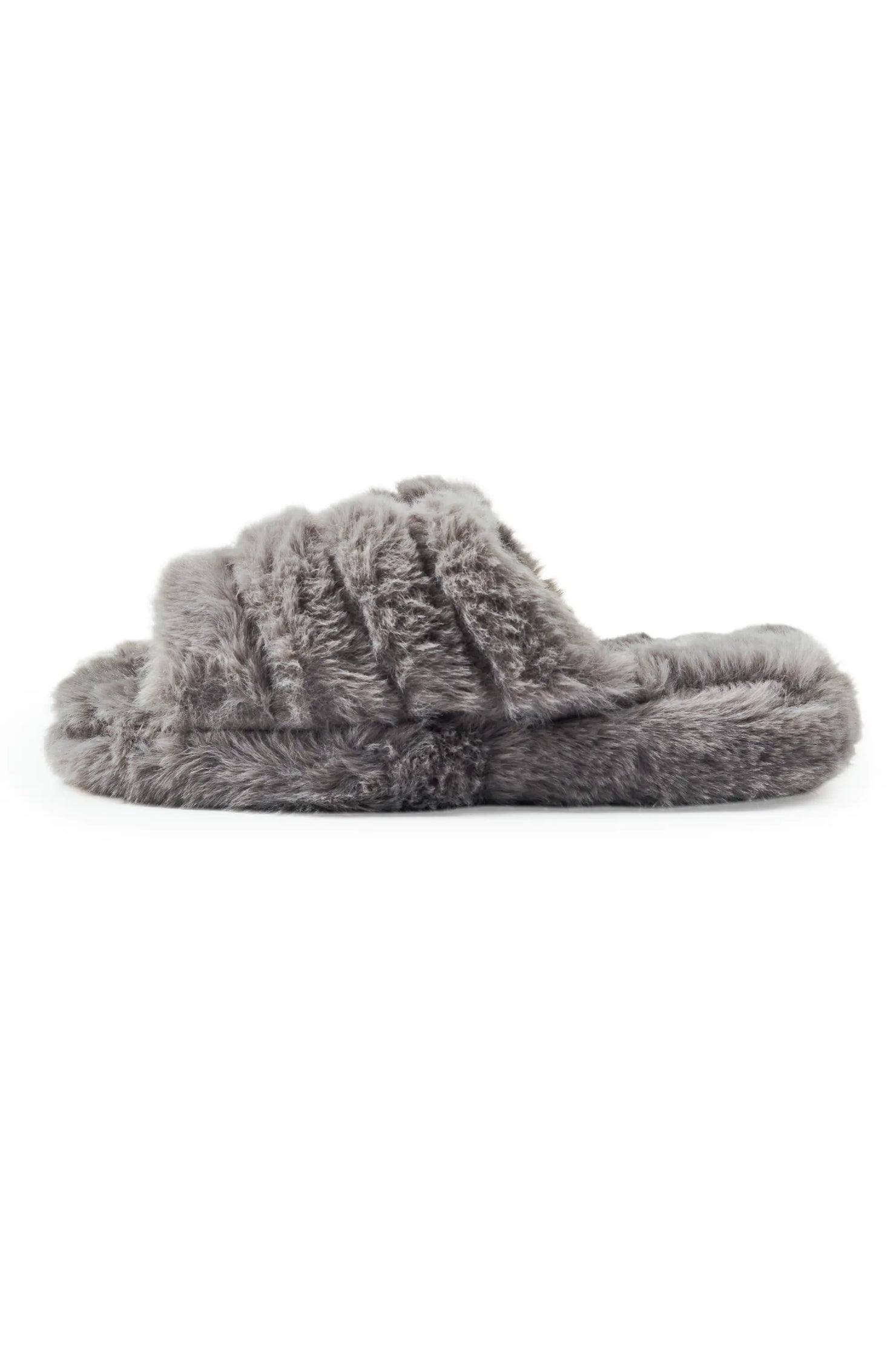 Shecovia Grey Slippers