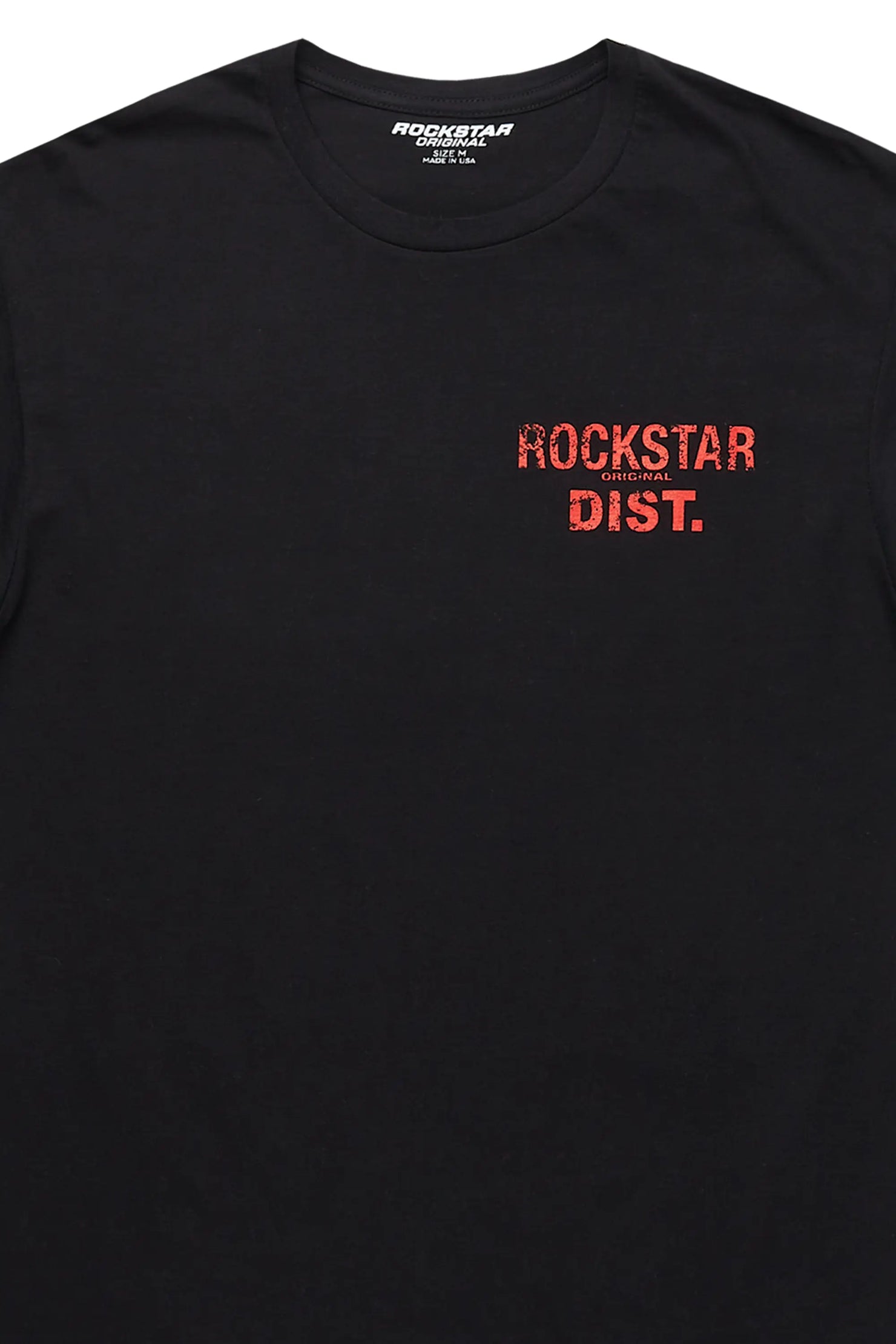 Dalasia Black/Red Oversized Tee