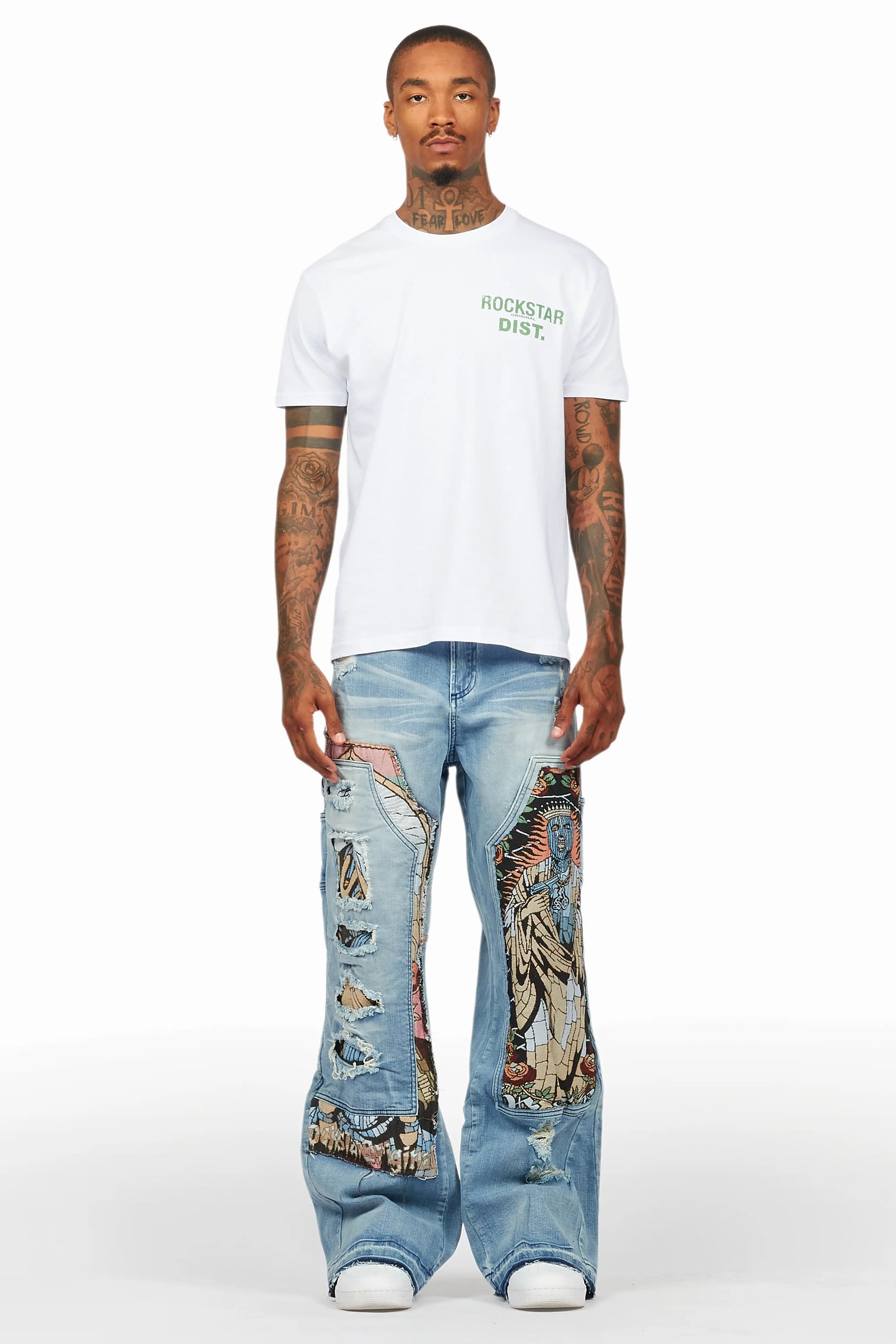 Yanis Blue Baggy Fit Jean