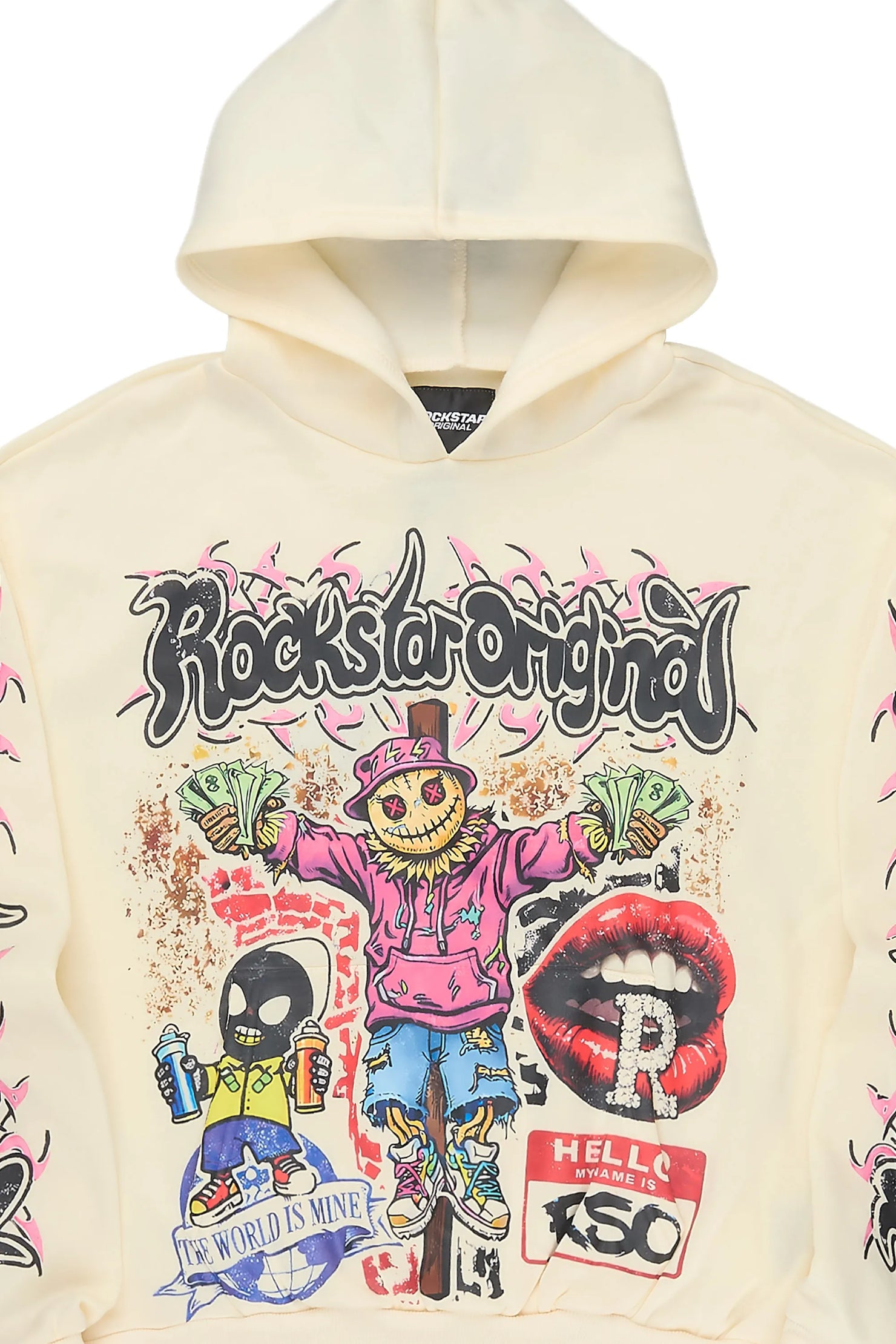 Boys Onyx Sand Graphic Hoodie