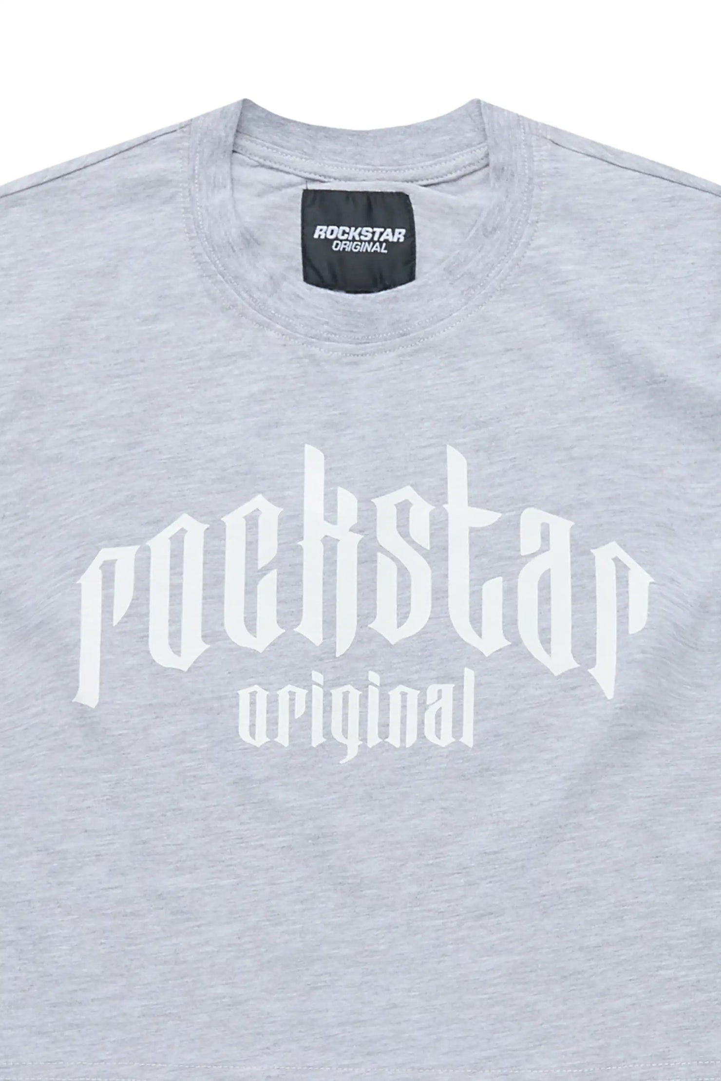 Boys Toddler Sherriso Heather Grey Graphic T-Shirt